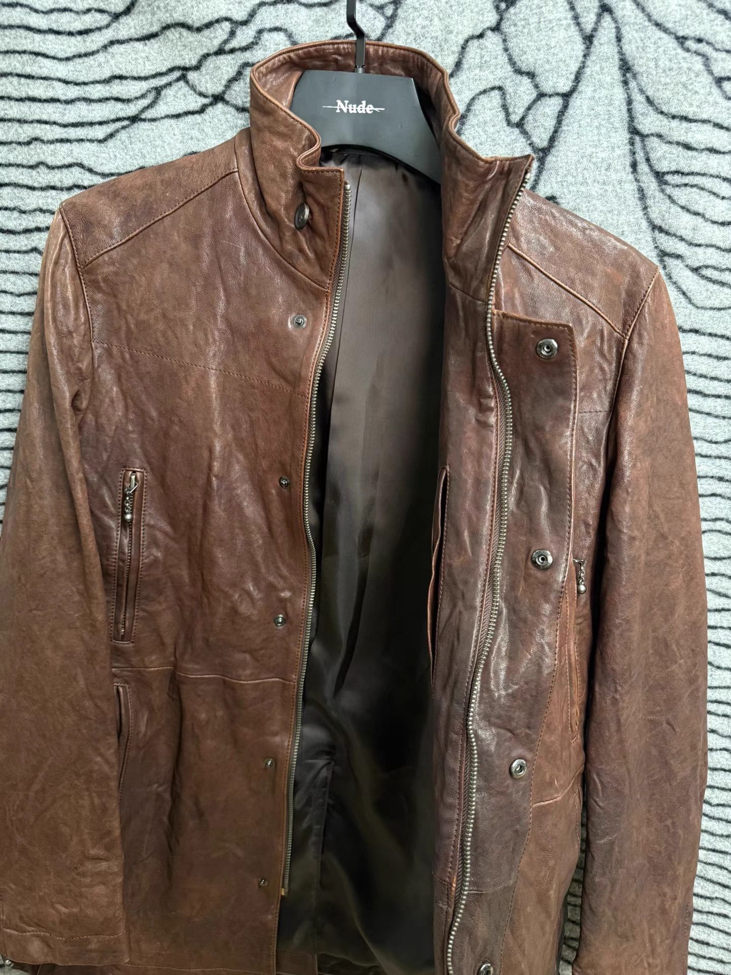 Yohji Yamamoto A.A.R x Yohji Yamamoto Washed Sheepskin Jacket K20 Size US S / EU 44-46 / 1 - 6 Thumbnail