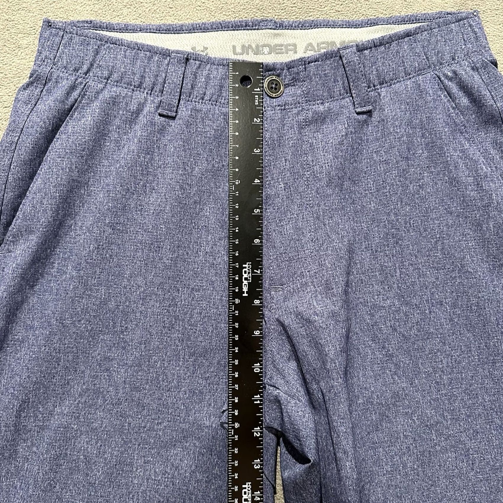 Under Armour Under Armour Shorts Mens 32 Blue Vented Match Play 10" Golf Performance Stretch Size US 32 / EU 48 - 7 Thumbnail