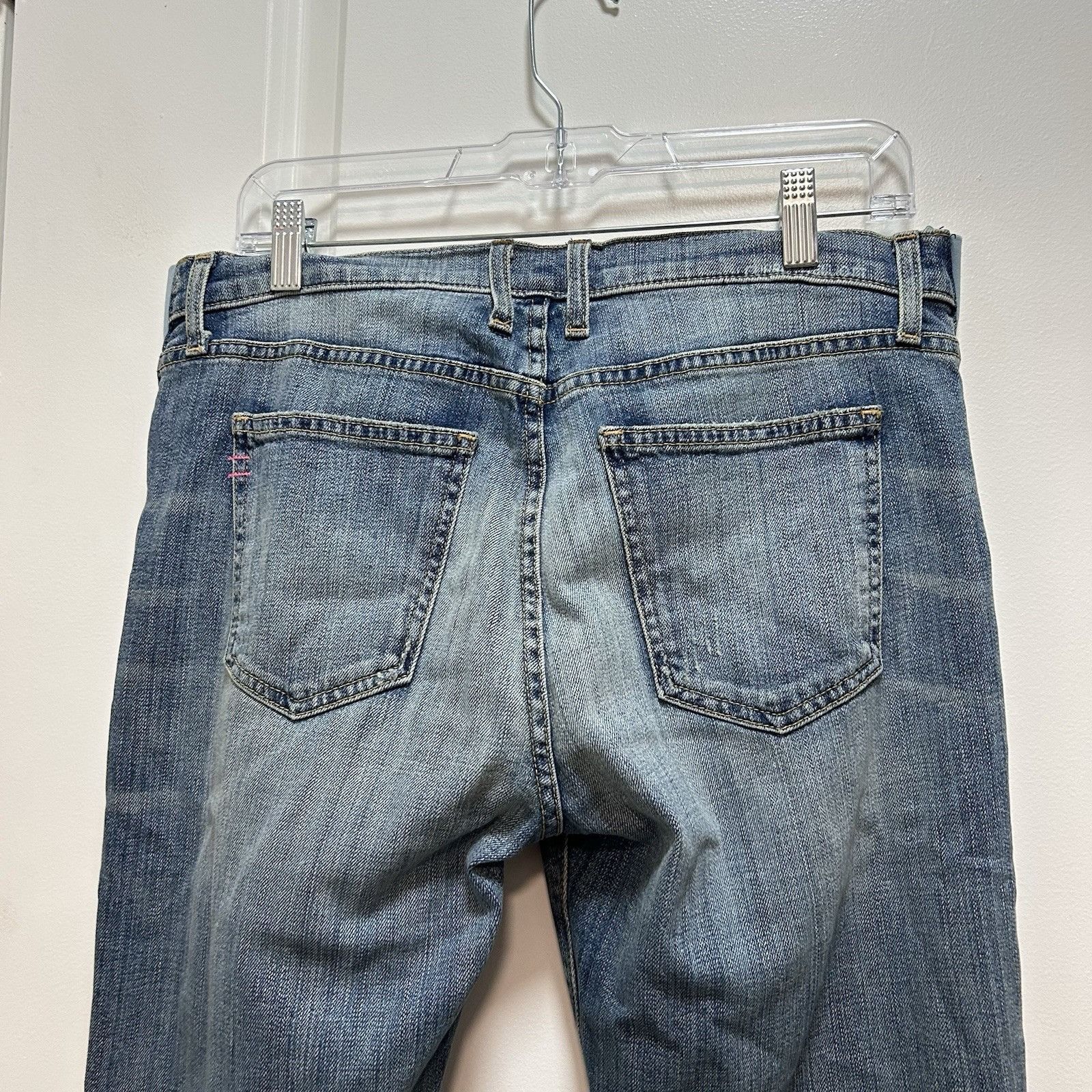 Current/Elliot Current Elliot x Hatch Jeans Womens Blue The Boyfriend Mater Size 27" / US 4 / IT 40 - 17 Thumbnail