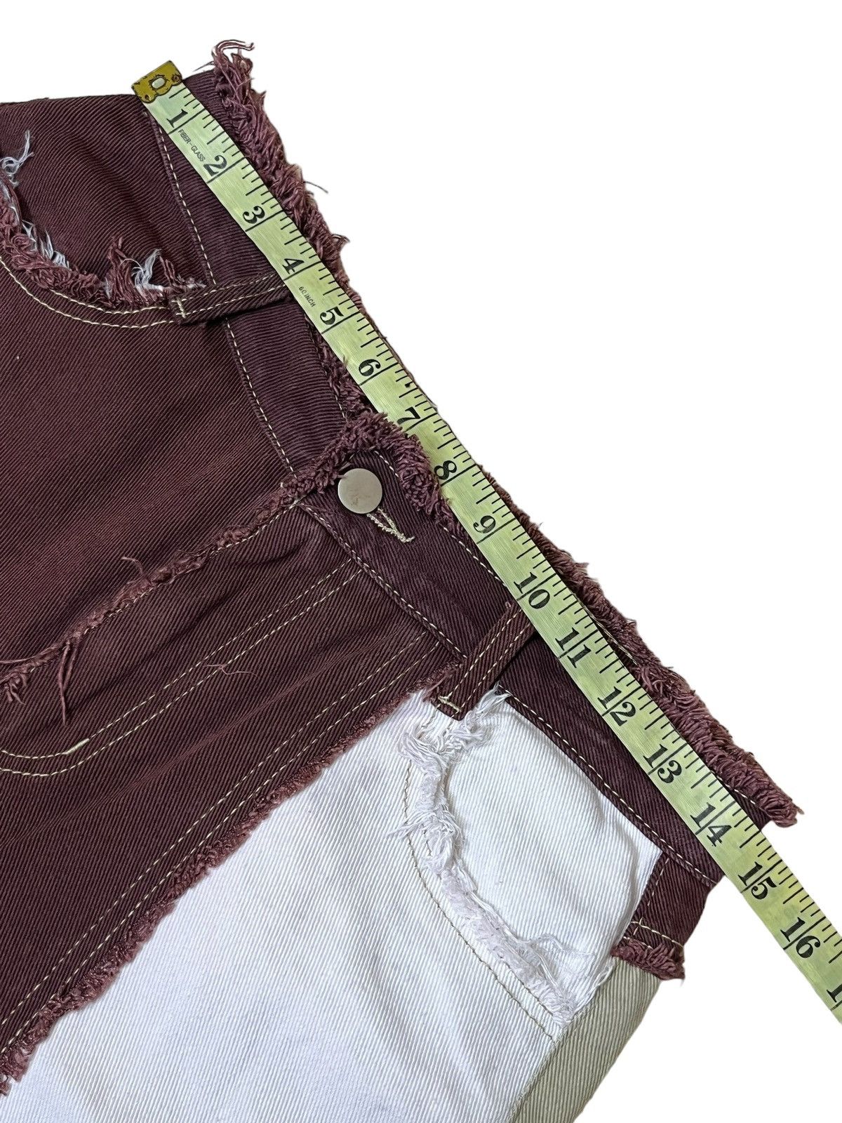 Japanese Brand JAPANESE BRAND SHEIN WOMEN PATCHWORK DISTRESSED PANT Size 29" - 15 Thumbnail