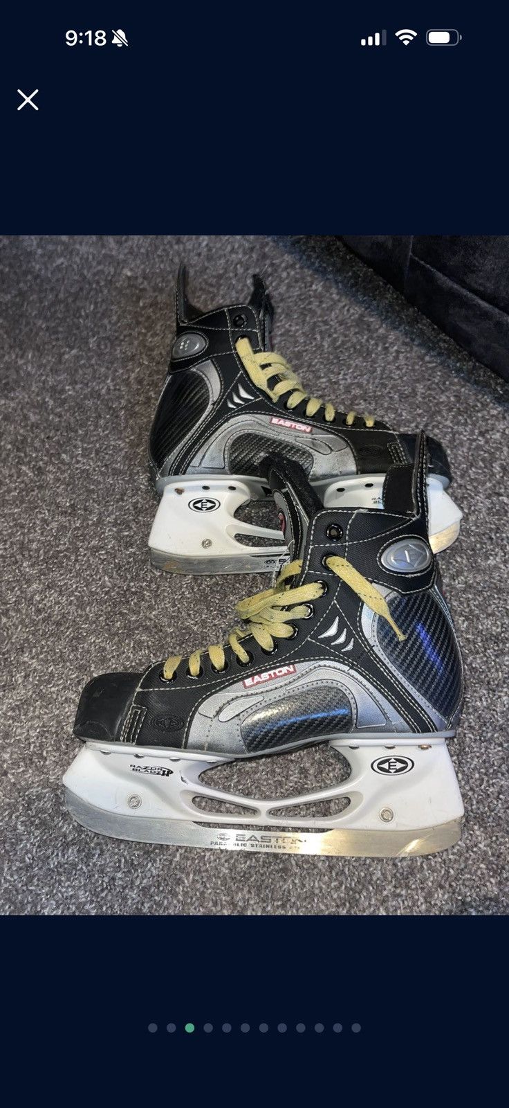 Other Easton Synergy 500 Ice Hockey Skates Size 5.5 D Vintage Size US 6.5 / EU 39-40 - 3 Thumbnail