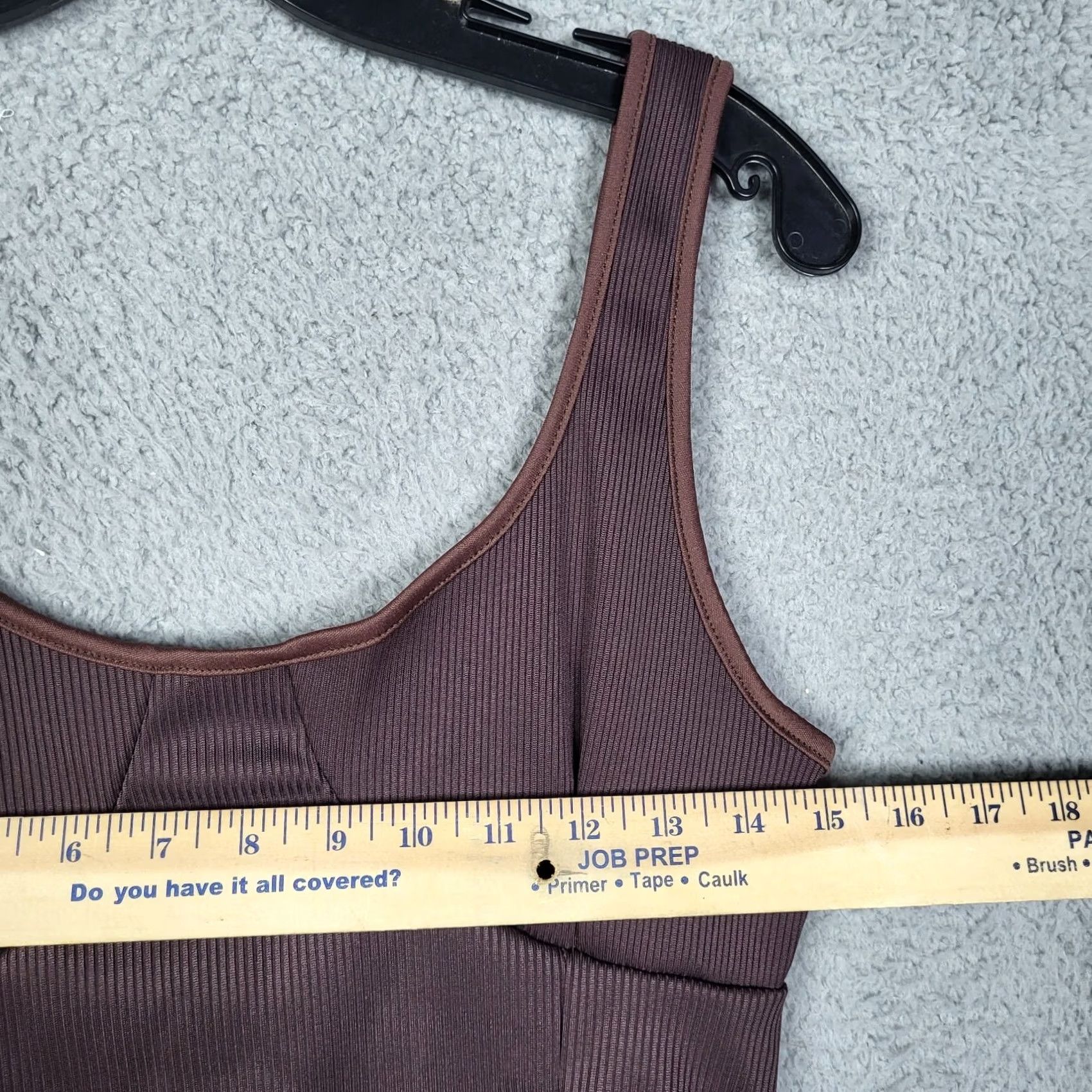 PrettyLittleThing Pretty little thing Women's ribbed bodysuit Tank top Sleeveless Size 8 Red Solid Regular All Seasons Womens Size M / US 6-8 / IT 42-44 - 2 Thumbnail