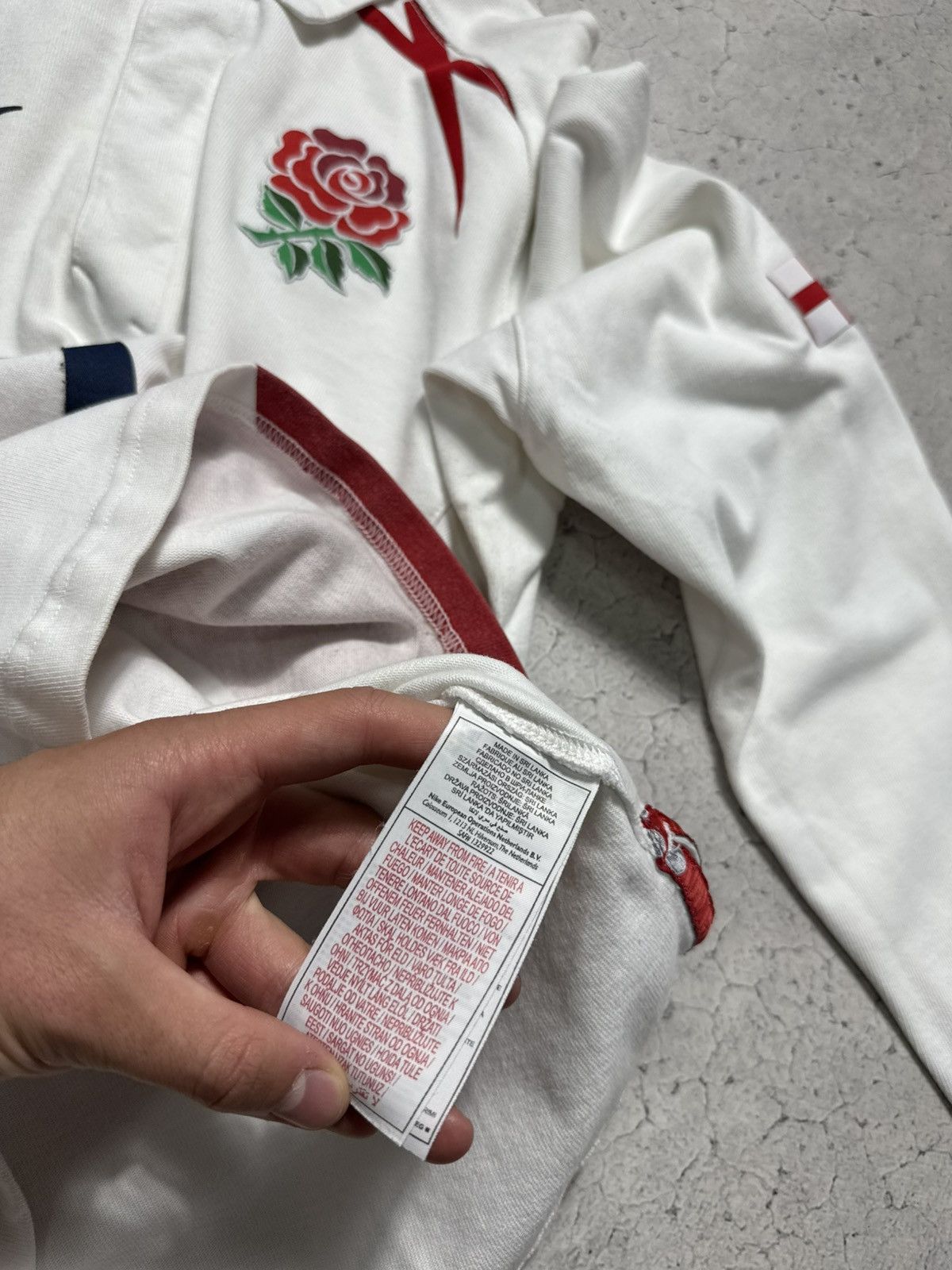 Nike Nike England Rugby League Sweatshirt Jersey Rose Size S Size US S / EU 44-46 / 1 - 9 Thumbnail