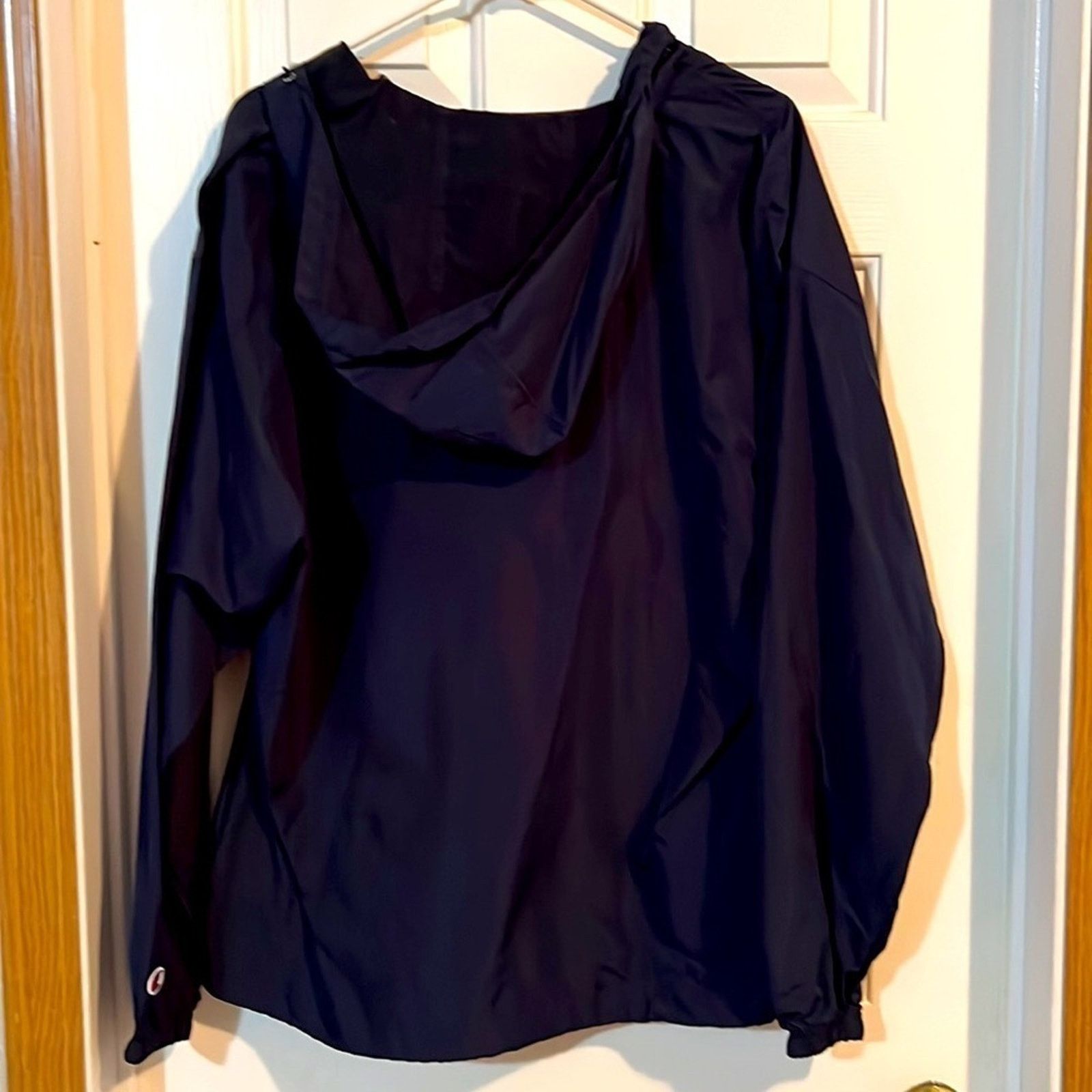 Champion Brand New Champion Authentic Windbreaker Jacket Navy Blue Size L / US 10 / IT 46 - 6 Thumbnail