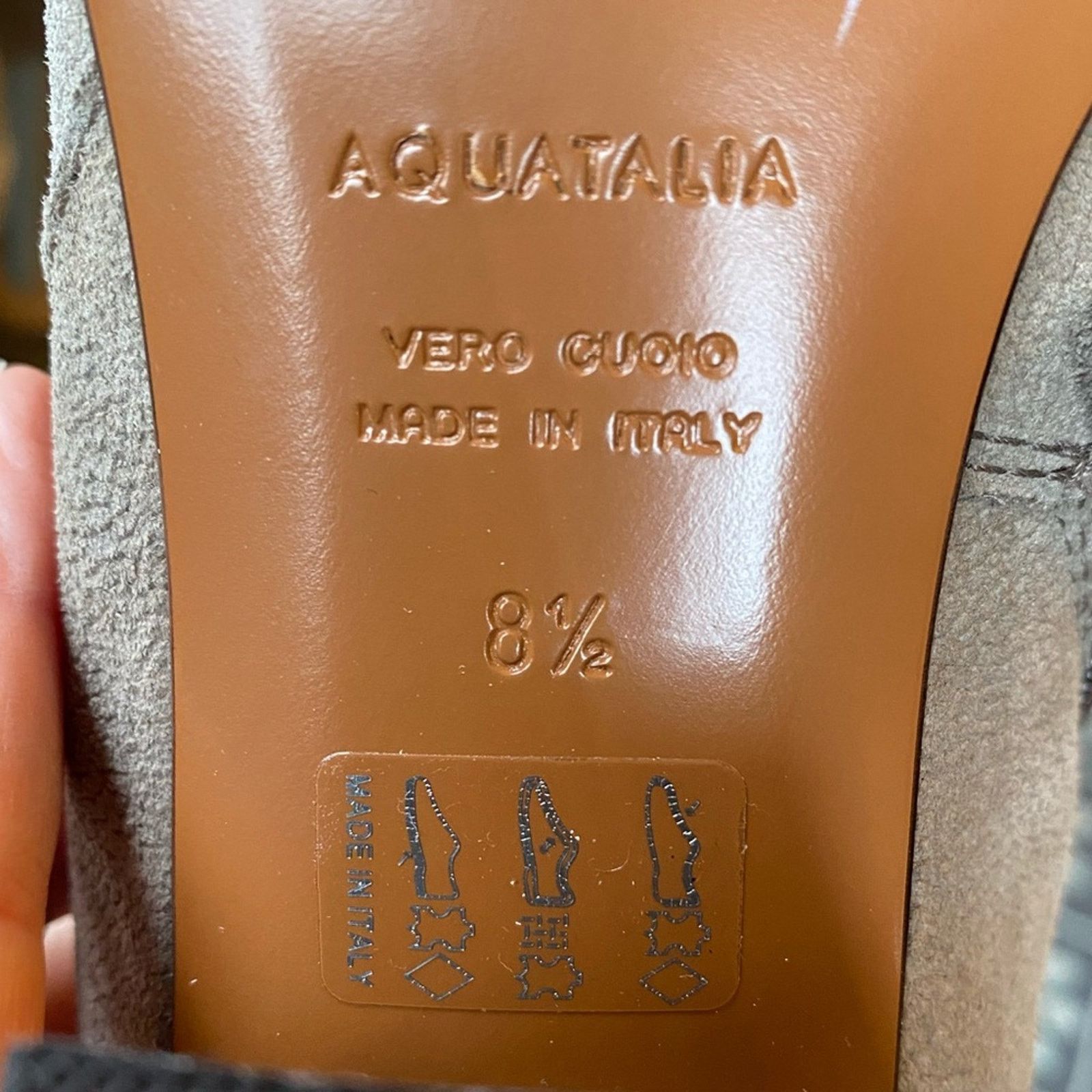 Aquatalia Aquatalia $398 Faylynn Weatherproof Suede Bootie | 8.5 EUC Size US 8.5 / IT 38.5 - 3 Thumbnail