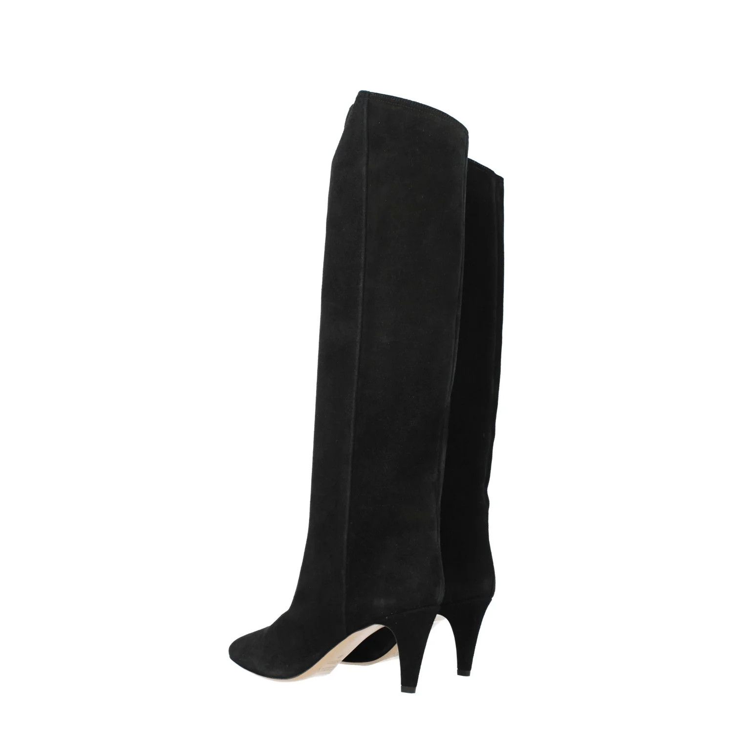 Isabel Marant ob1o1e1124 Suede Boots in Black Size US 7 / IT 37 - 4 Thumbnail