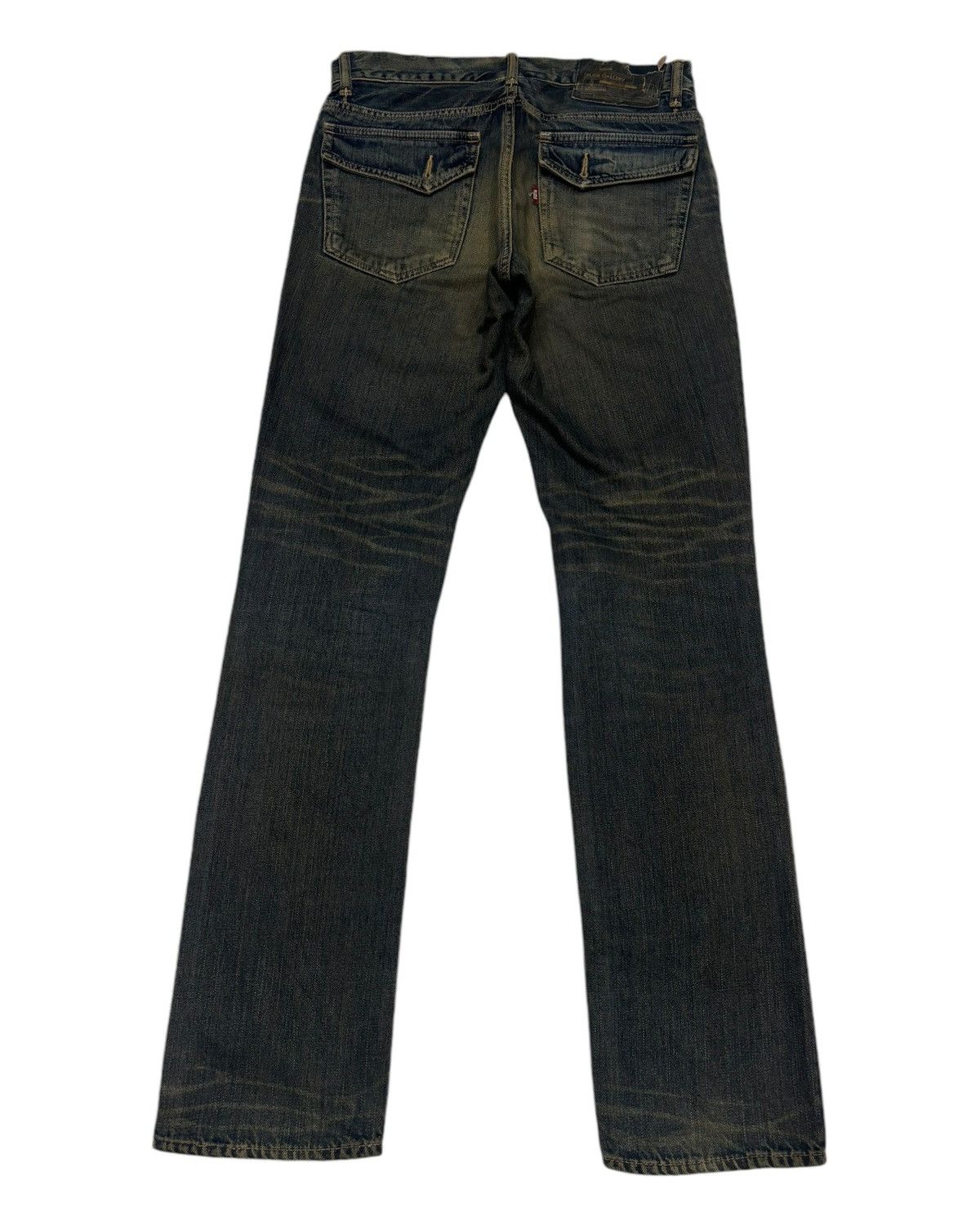 RUDE GALLERY VINTAGE RUDE GALLERY RUSTY DISTRESS ROCKSTAR DENIM JEANS Size US 30 / EU 46 - 2 Thumbnail