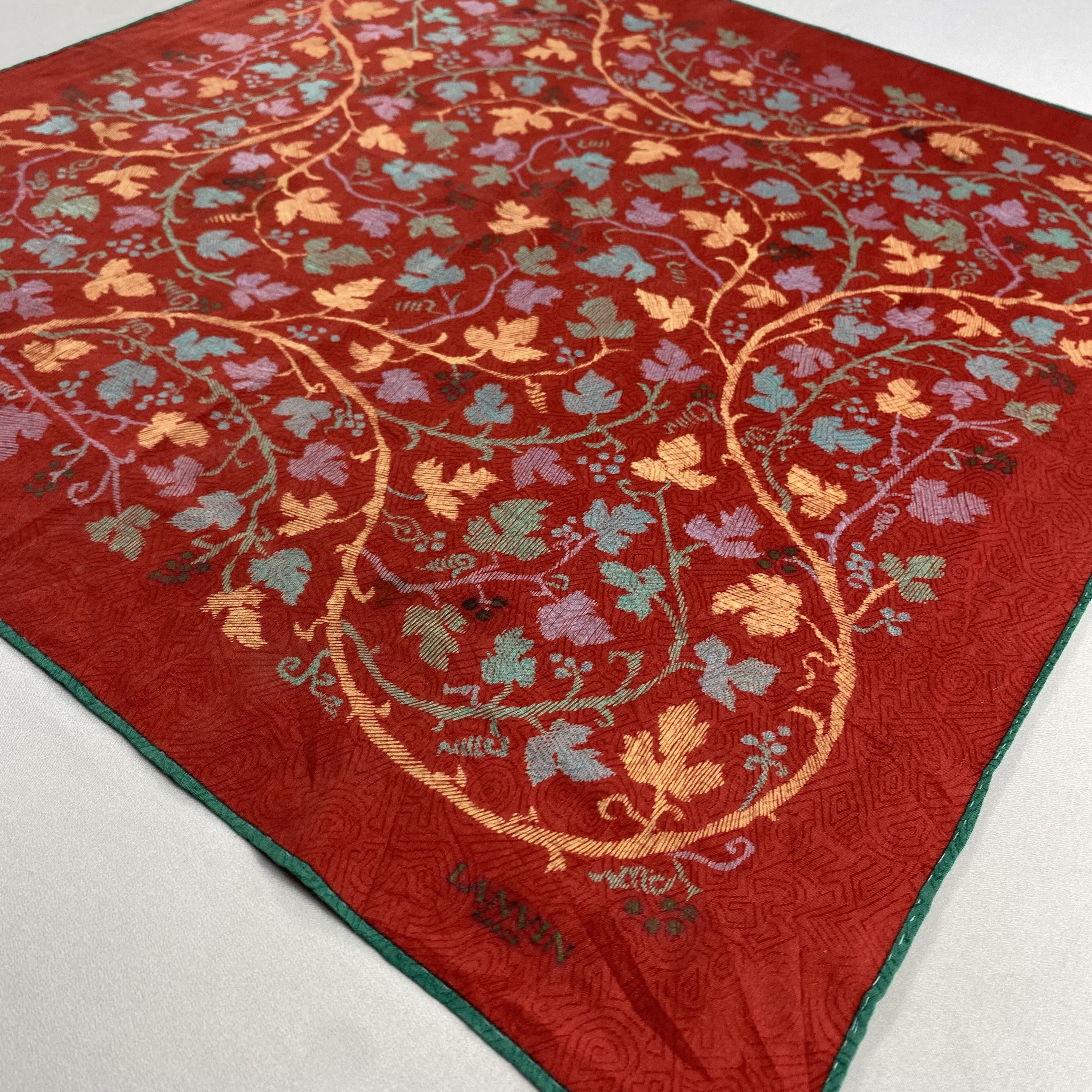 Lanvin × Vintage Lanvin Bandana/ Handkerchief / Neckerchief-P1825 Size ONE SIZE - 2 Thumbnail