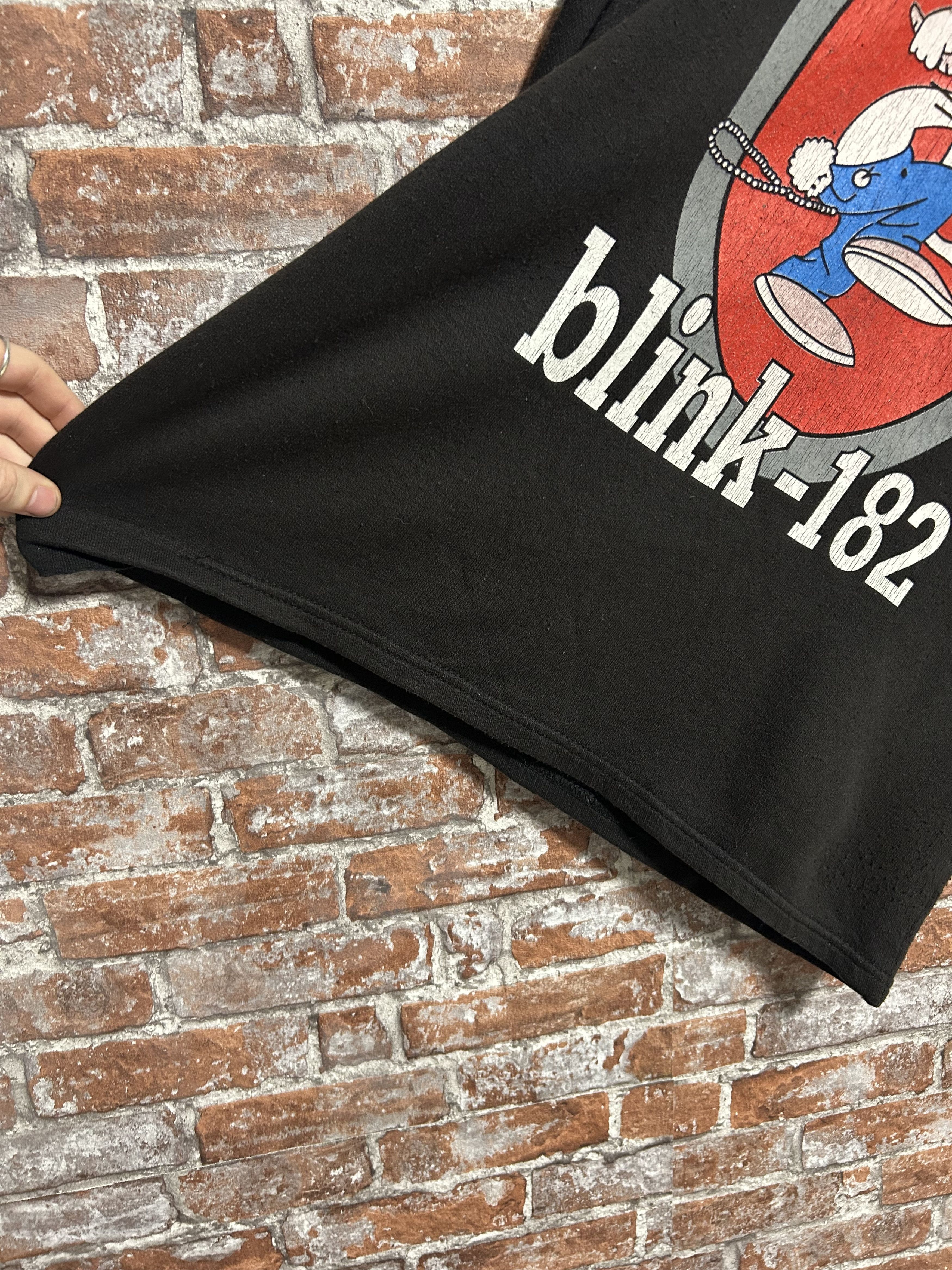Band Tees × Vintage Vintage 90s Blink-182 Rock Band Hoodie Size US M / EU 48-50 / 2 - 7 Thumbnail