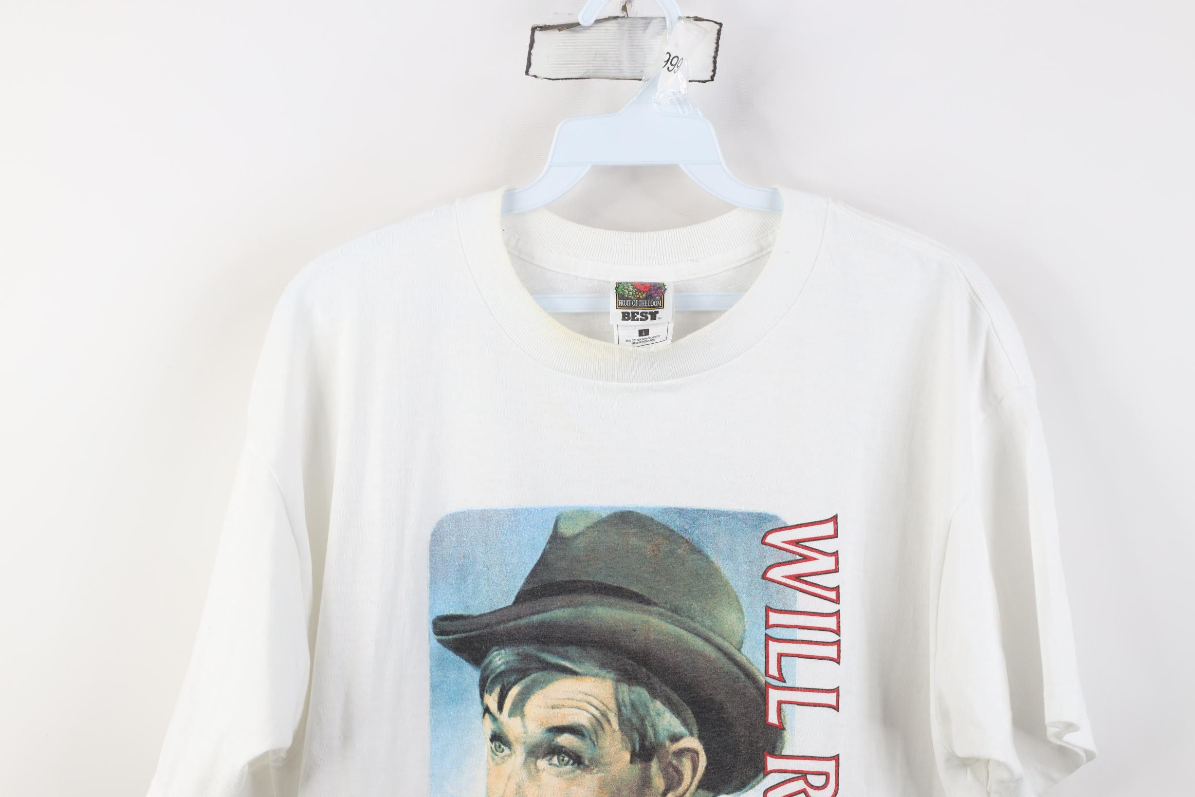 Vintage Vintage 90s I Never Met A Man I Didn't Like Rogers T-Shirt Size US L / EU 52-54 / 3 - 2 Thumbnail