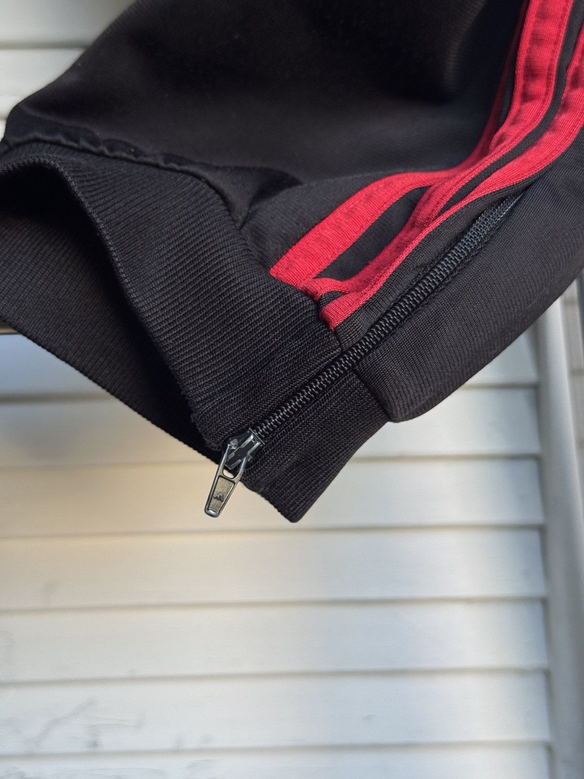 Adidas Vintage Adidas FC Milan Track Training Soccer Pants Black Size US 34 / EU 50 - 6 Thumbnail