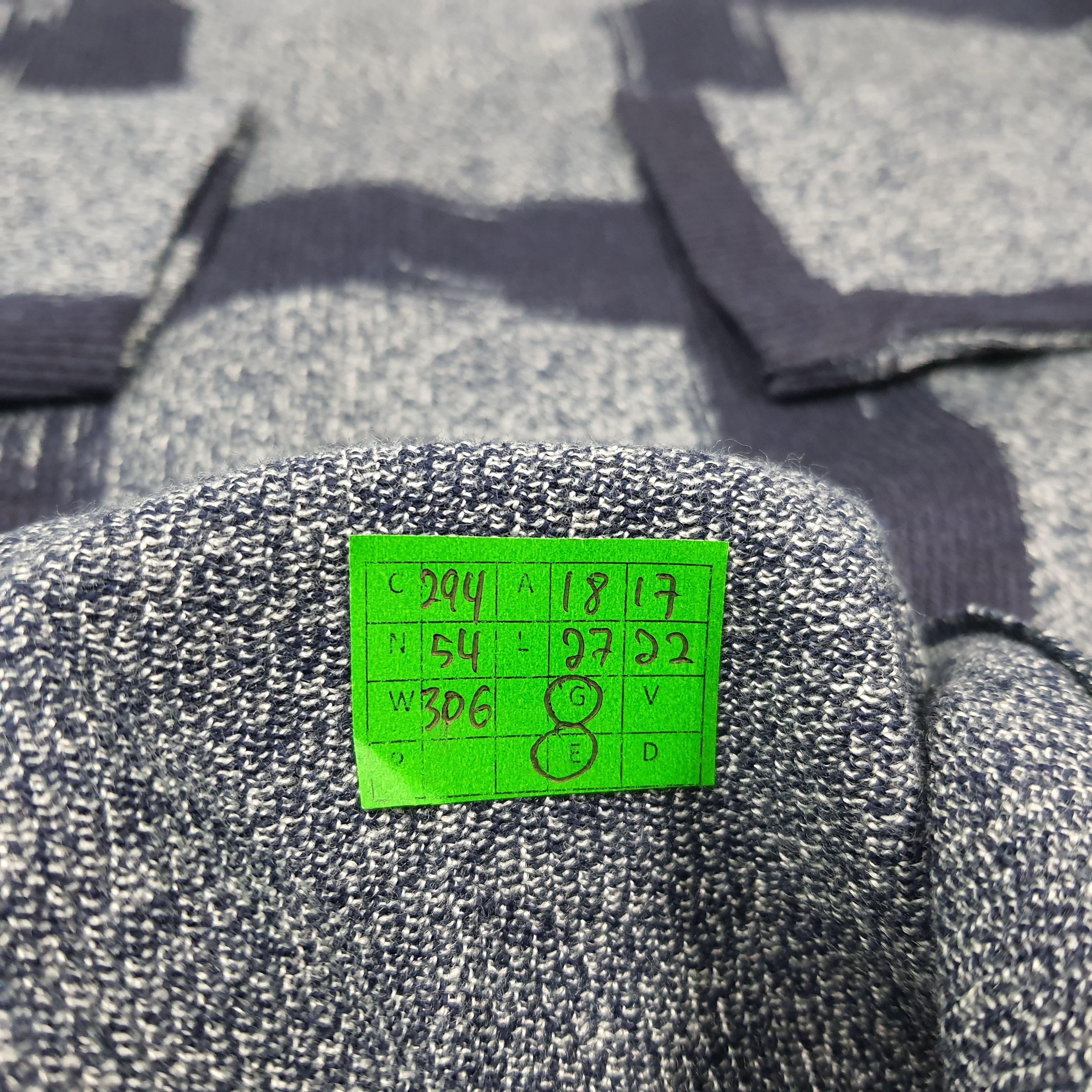 Hai Sporting Gear HAI Sporting Gear Blend Knit Textured Plaid Shirt C294N54 Size S / US 4 / IT 40 - 8 Thumbnail