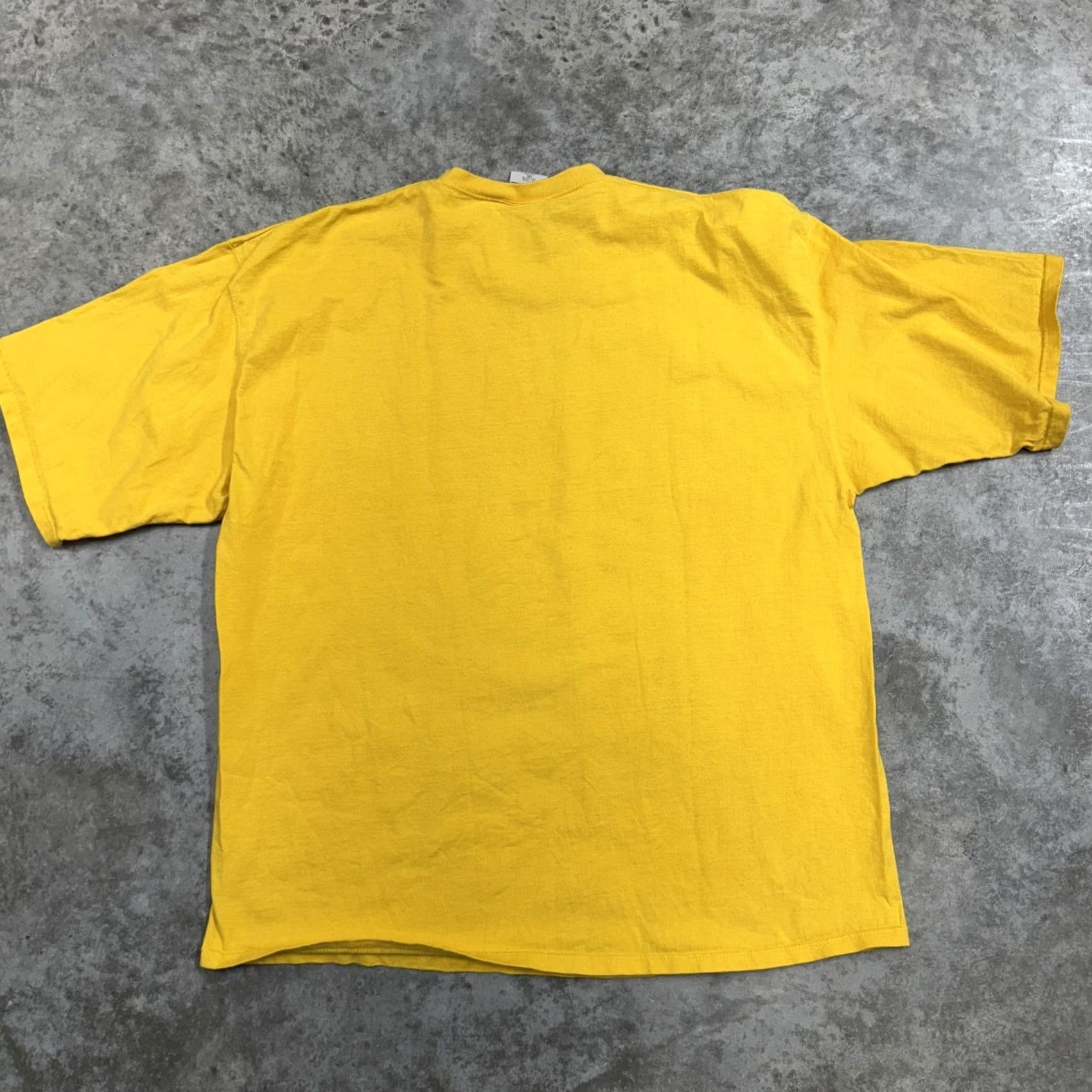 Vintage Vintage Pluma Shirt Mens XL Yellow Heavyweight Crewneck Short Sleeve Made in USA 90s Shirts Mens XL Yellow Heavyweight Crew Neck Size US XL / EU 56 / 4 - 4 Thumbnail