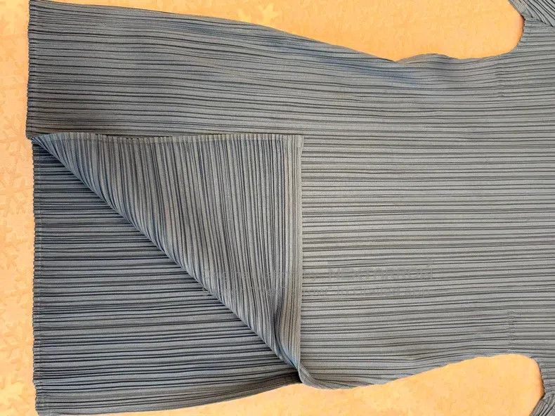 Issey Miyake Issey Miyake Blue Short Sleeve Size L / US 10 / IT 46 - 3 Thumbnail