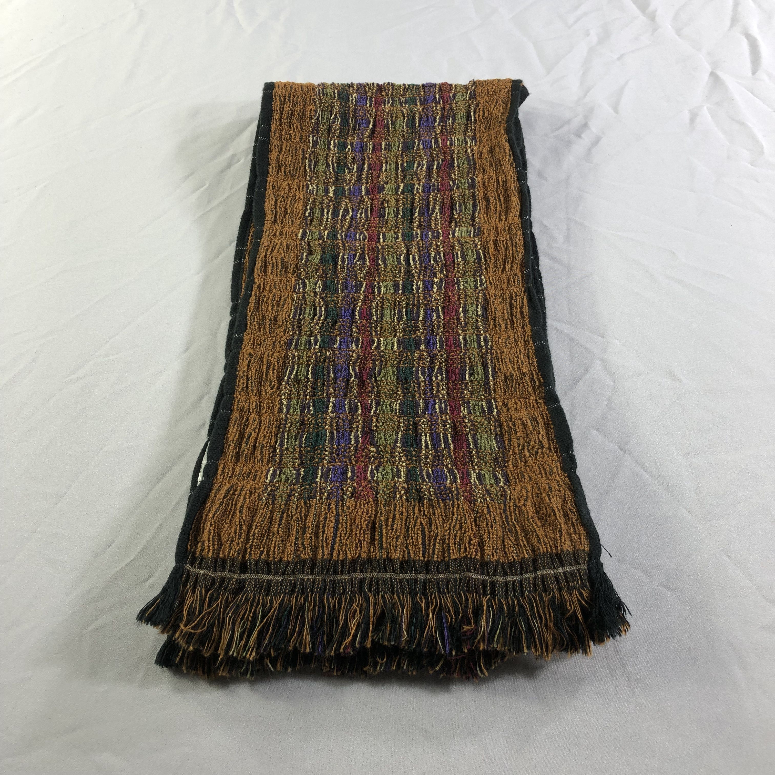 Missoni Missoni Multicolor Cotton Scarf Muffler Neckwear V2314 Size ONE SIZE - 2 Thumbnail