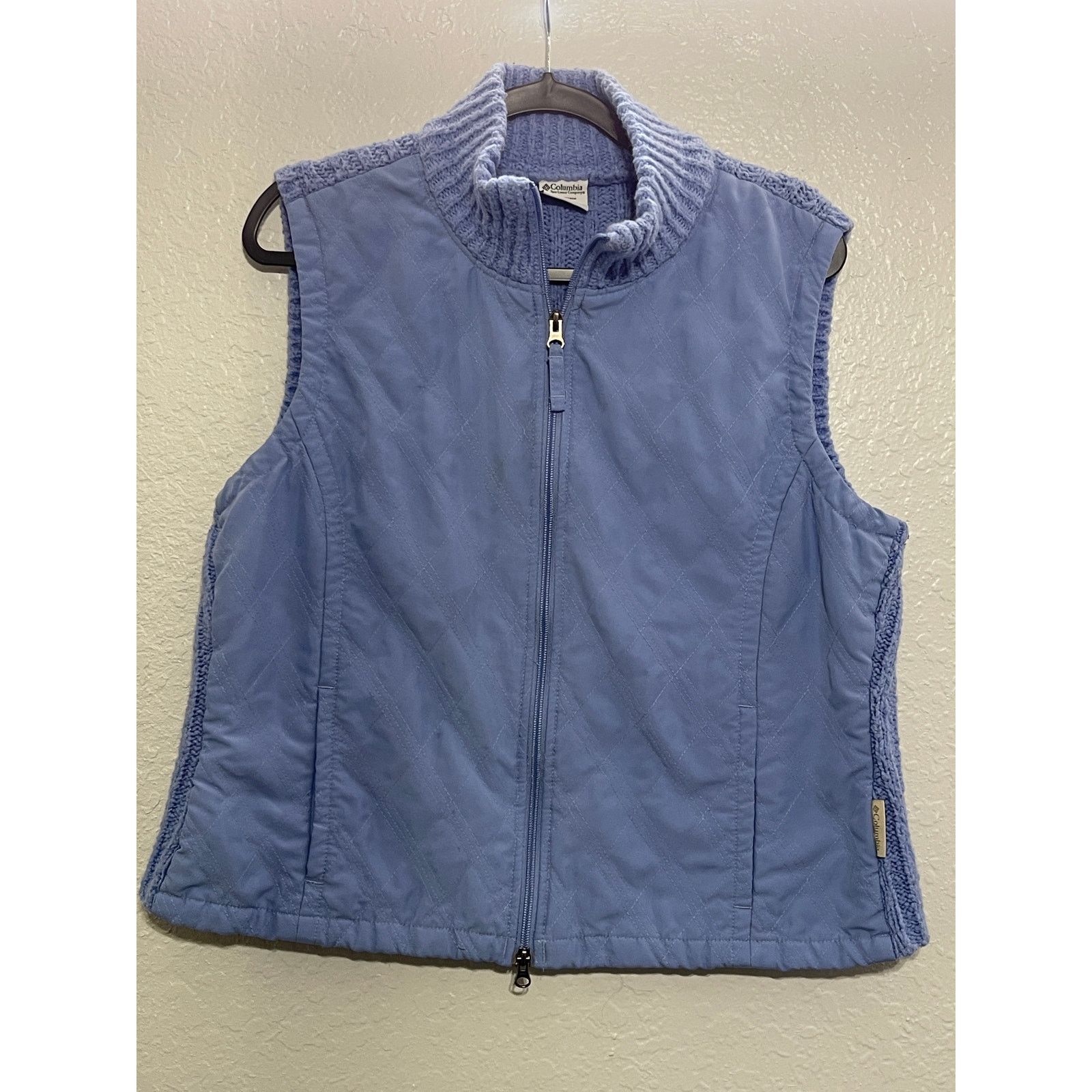 Columbia Columbia Women’s Vest Size XL– Blue Zip-Up Sleeveless Jacket Size XL / US 12-14 / IT 48-50 - 3 Thumbnail