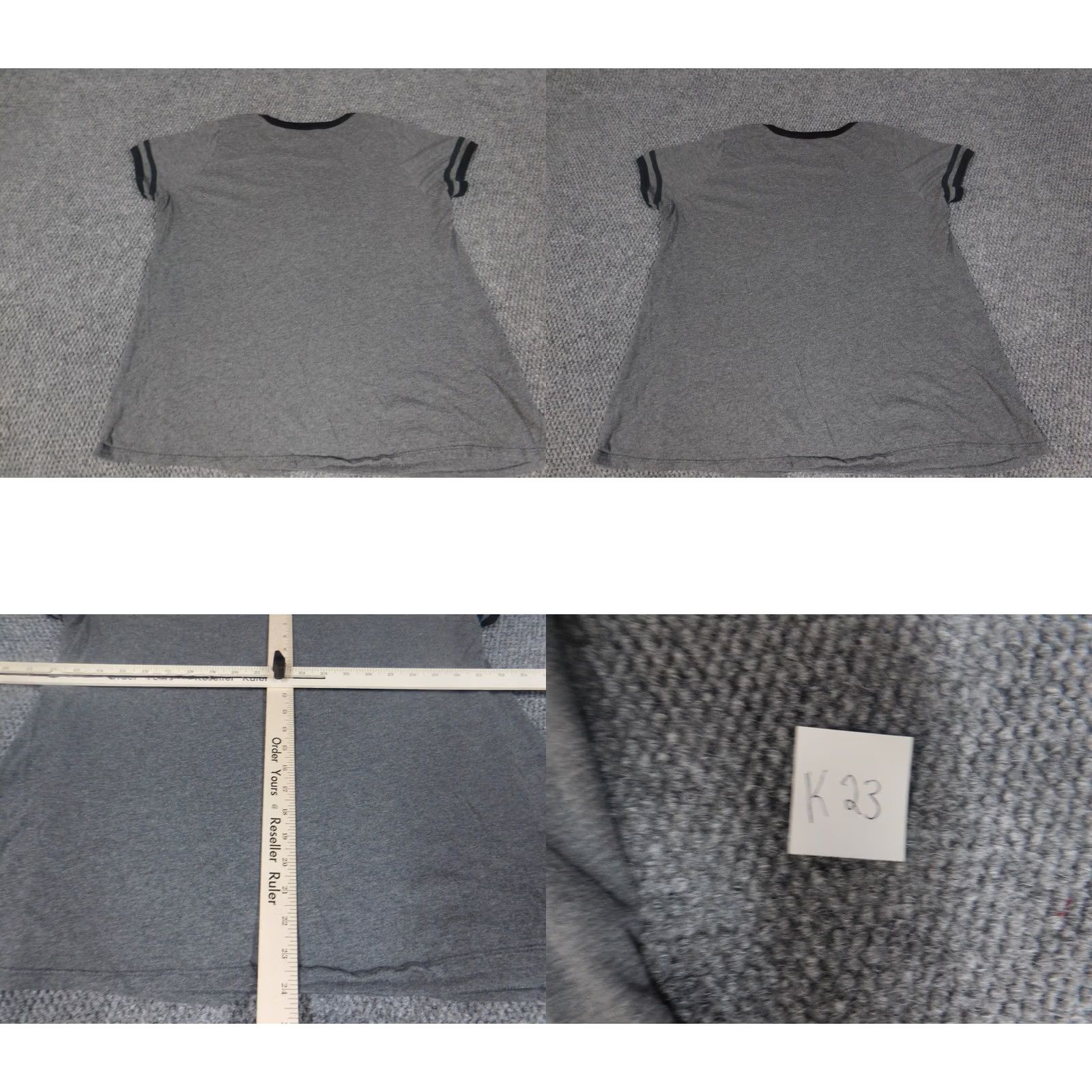 Vintage Harry Potter Womens Shirt L Gray Crew Neck Long Sleeve Cotton Rayon Blouse Casual Movie Classic Womens Size L / US 10 / IT 46 - 8 Thumbnail