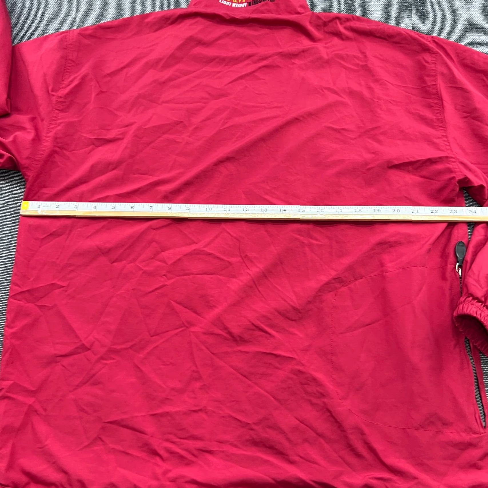 Galvin Green Galvin Green Lightwight Windstopper Jacket Mens M Red 1/4 Zip Golf Windbreaker Shirt Size US M / EU 48-50 / 2 - 3 Thumbnail