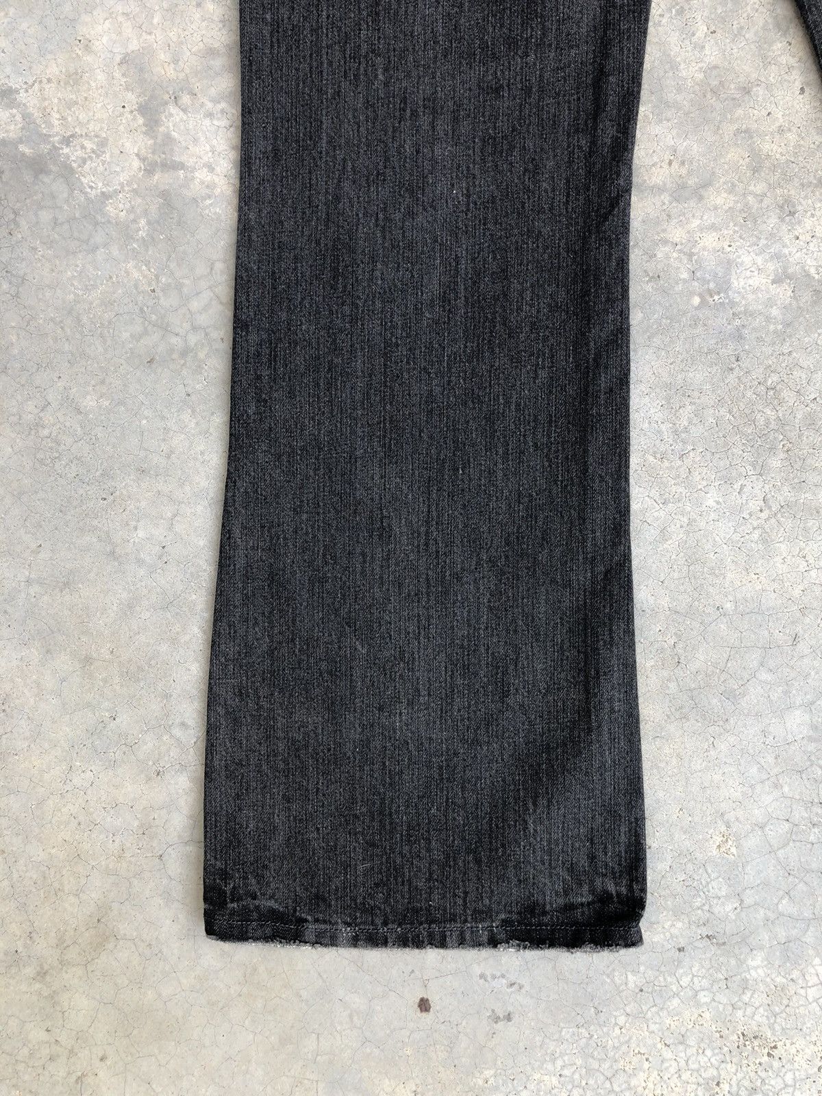 If Six Was Nine Japanese M Flared Jeans Bootcut Distressed Jeans Size US 30 / EU 46 - 11 Thumbnail