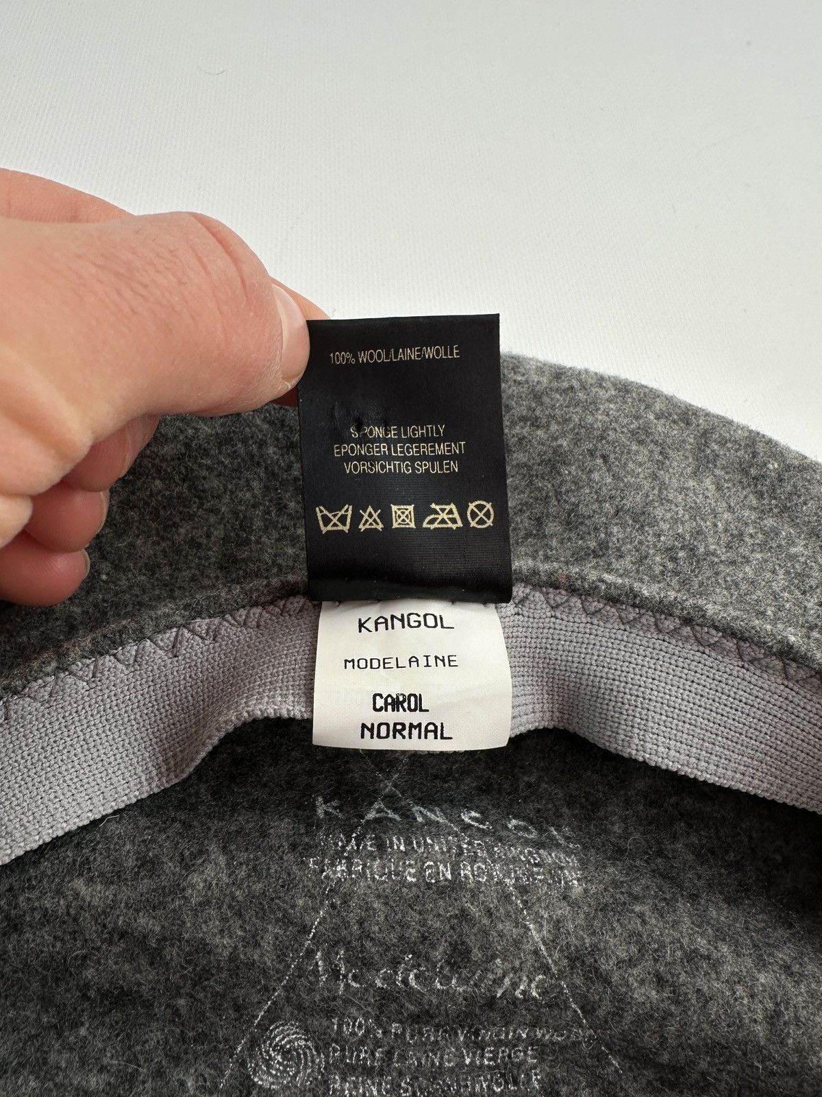 Kangol Vintage Kangol Gray Wool Cap Size ONE SIZE - 5 Thumbnail