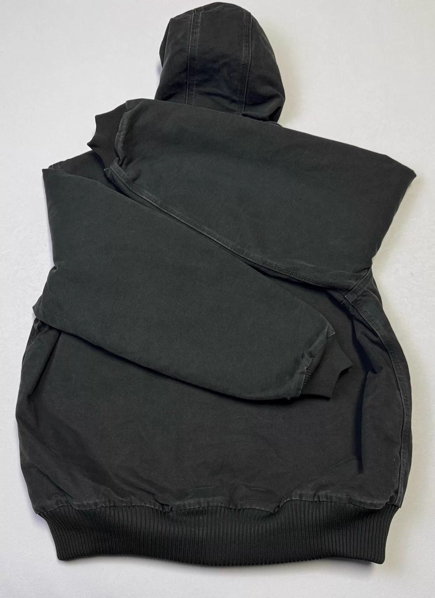 Carhartt Vintage Carhartt J130 101540 Hooded Jacket Green L Size US L / EU 52-54 / 3 - 6 Thumbnail