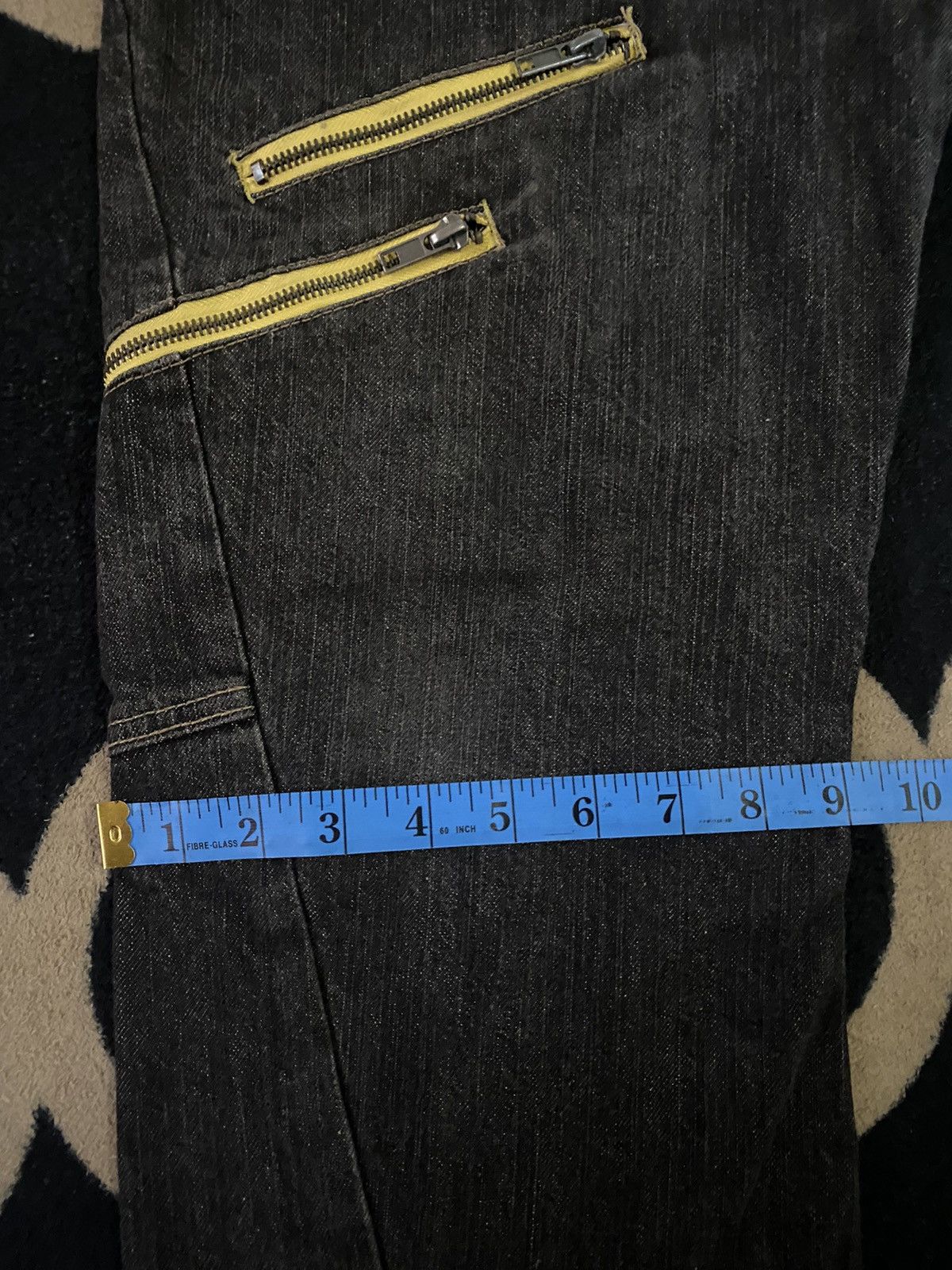 Japanese Brand 🔥RARE🔥🔥Vintage Antfui Painting Pocket Punk Design Style Size US 33 - 17 Thumbnail