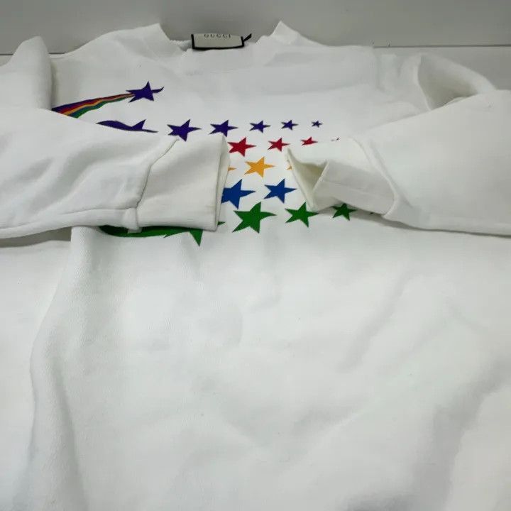 Gucci Gucci Star Print Pullover Sweatshirt for Women-2507 Size S / US 4 / IT 40 - 6 Thumbnail