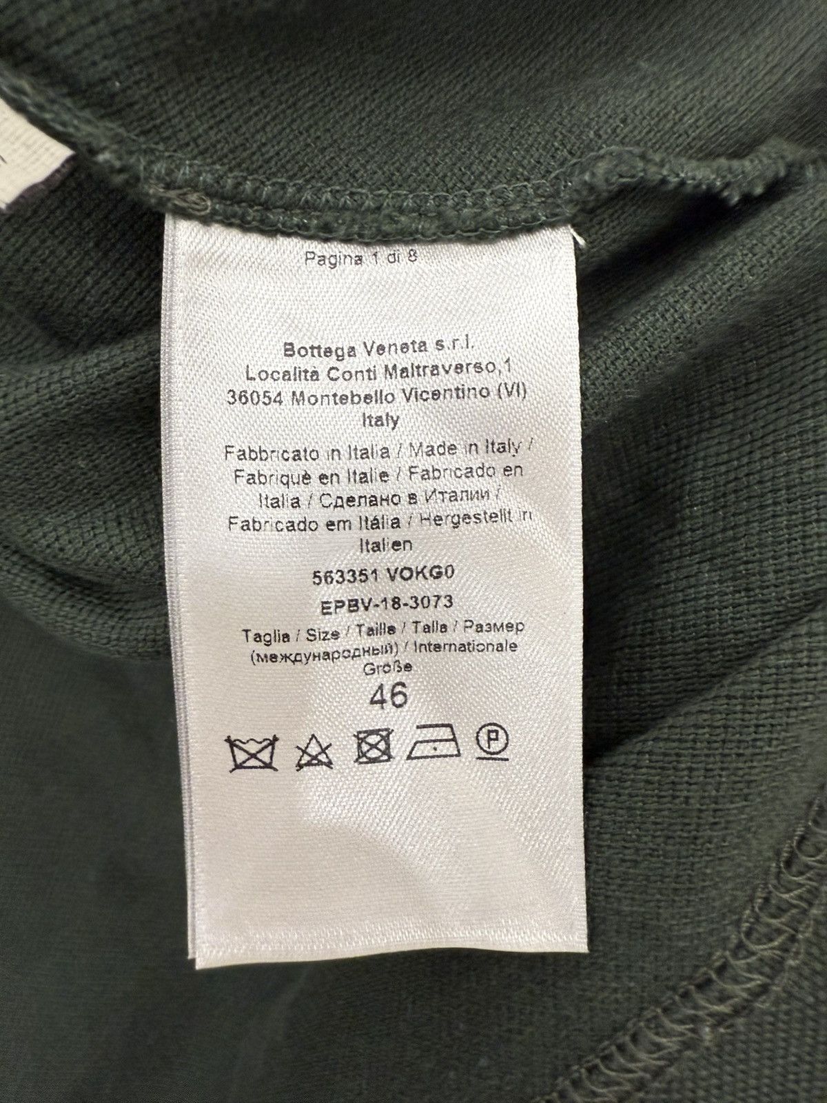 Bottega Veneta Bottega Veneta Polo Size US L / EU 52-54 / 3 - 8 Thumbnail