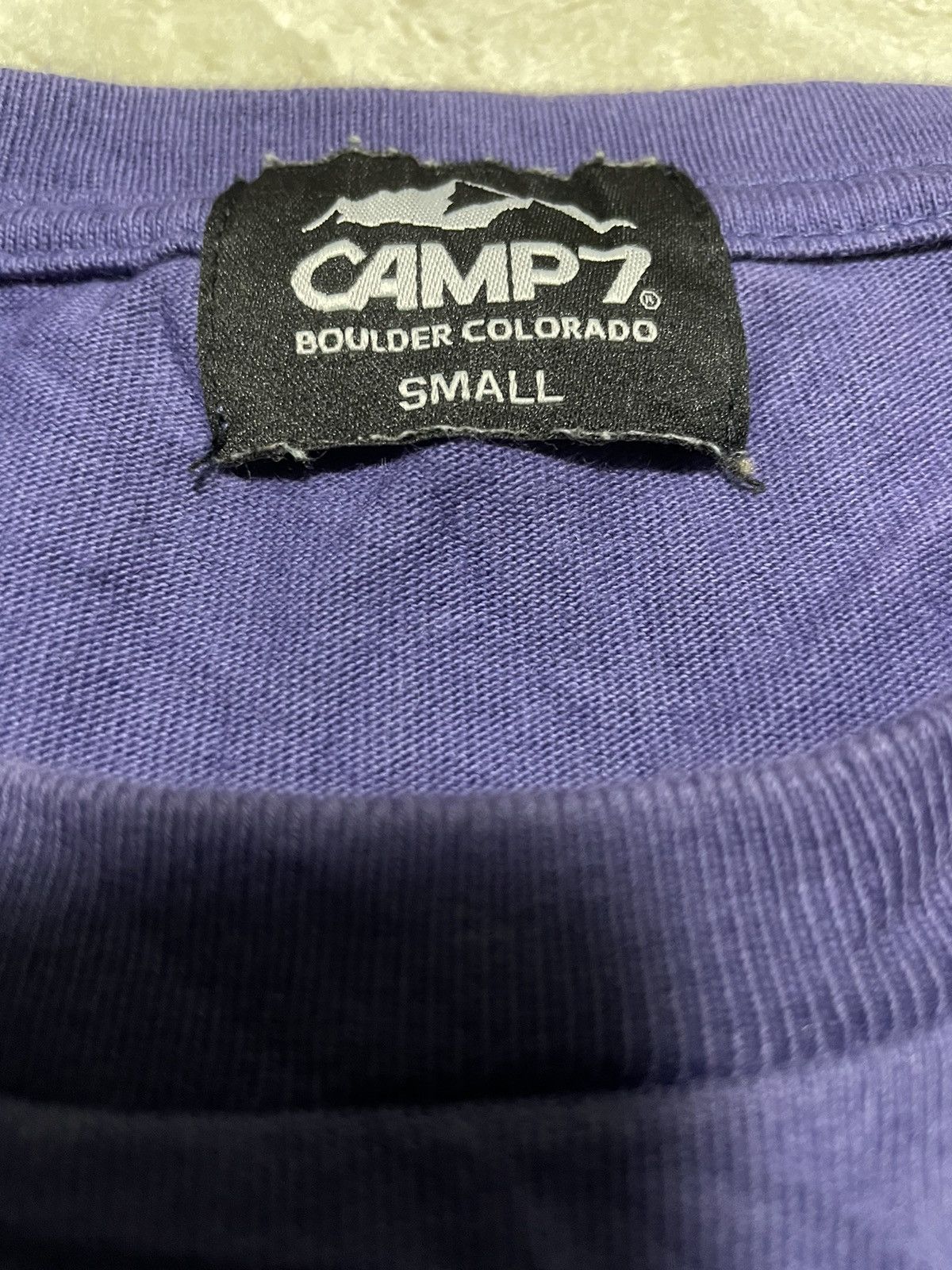 Japanese Brand Camp 7 Boulder Colorado T Shirt Size US S / EU 44-46 / 1 - 3 Thumbnail