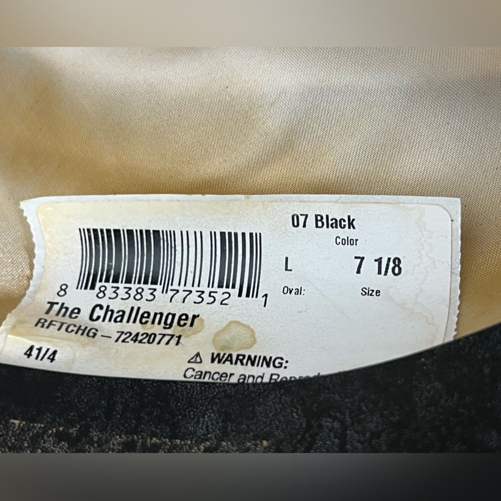 Other Resistol Challenger 5X Fur Cowboy Hat Size 7 1/8 WORN ONCE Size ONE SIZE - 13 Thumbnail