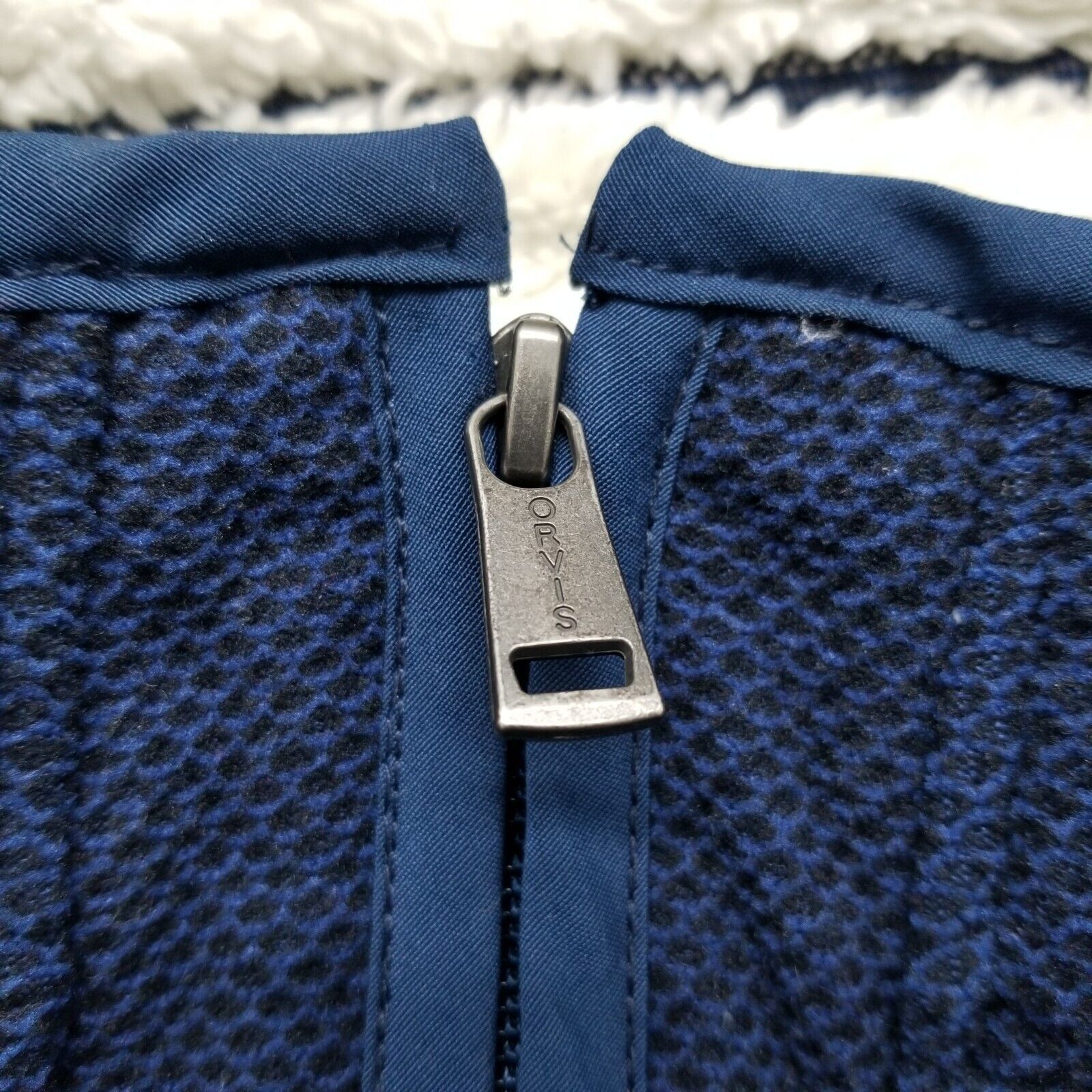 Orvis Orvis Sweater Mens XL Pullover Mock Neck Zip Sherpa Lining Size US XL / EU 56 / 4 - 7 Thumbnail