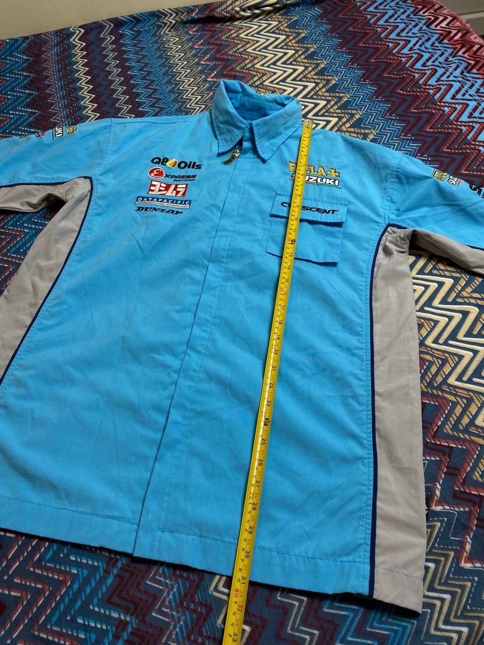 NASCAR × Vintage Vintage Suzuki Racing Fleece Jacket Nascar Big Logo Size US XL / EU 56 / 4 - 19 Thumbnail