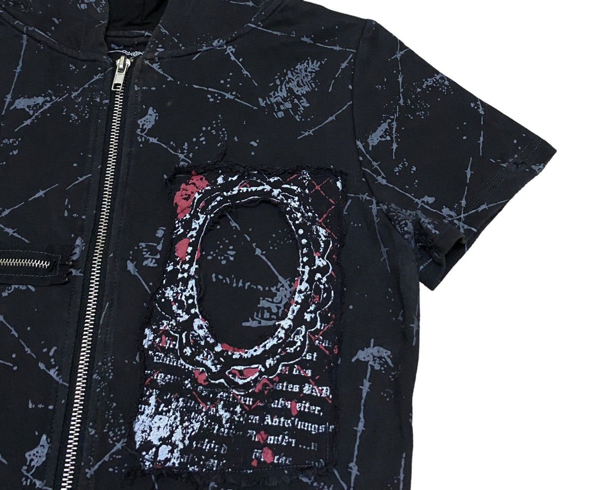 If Six Was Nine × Japanese Brand × Vintage Rare Design Vintage Brand Blood Storm Bondage Hoodie 1990s Size US M / EU 48-50 / 2 - 6 Thumbnail