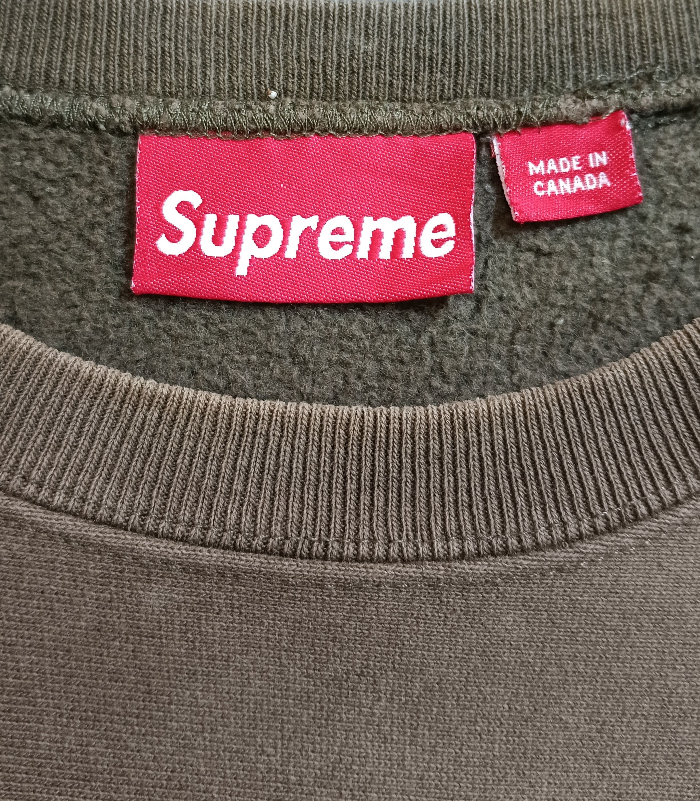 Supreme DISTRESSED FADE SUPREME CREWNECK SWEATSHIRT Size US XL / EU 56 / 4 - 10 Thumbnail
