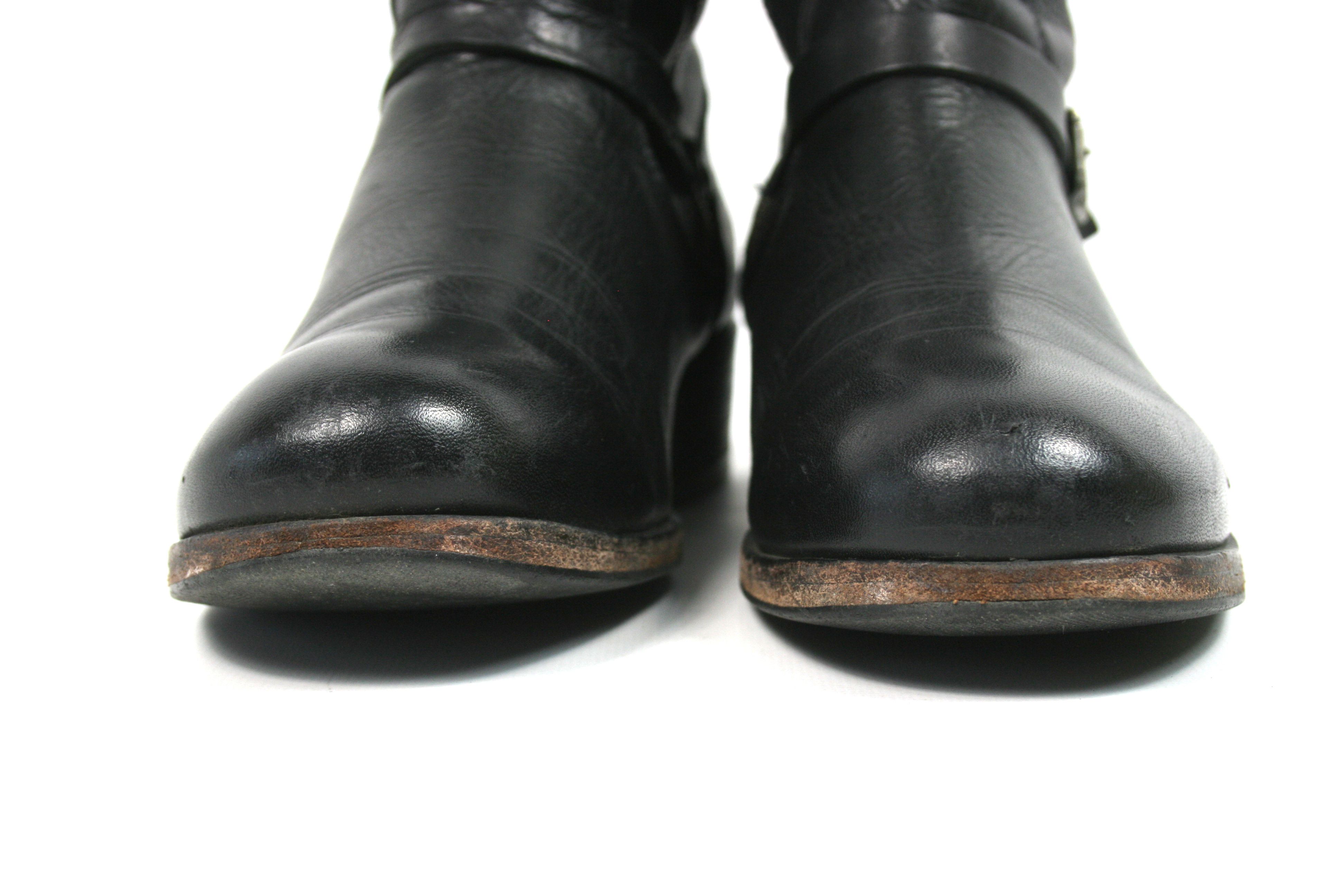 Frye Lynn Strap Ankle Boots Made in Mexico Size US 7.5 / IT 37.5 - 3 Thumbnail