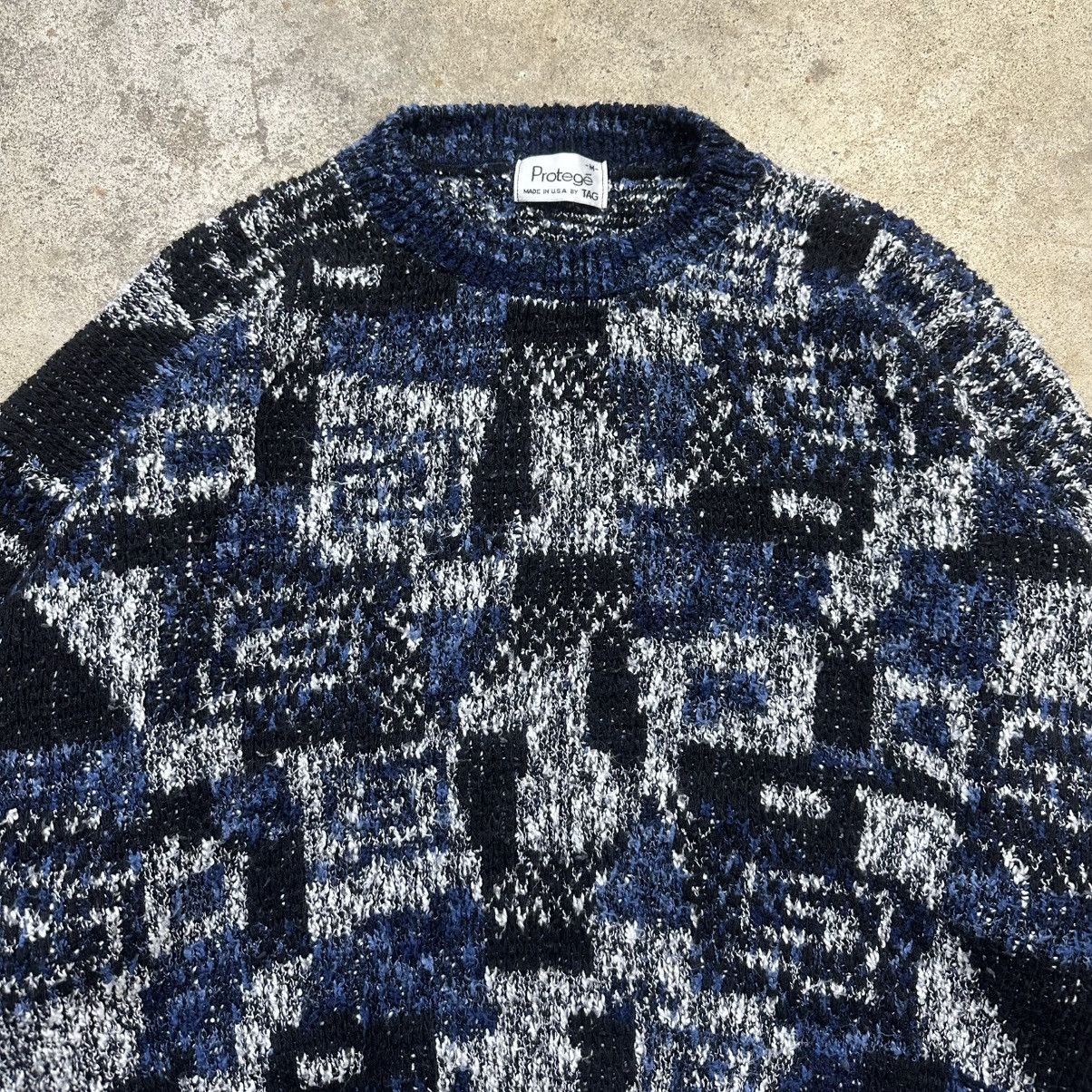 Protege Vintage 90s Made in USA Protege Coogi Style Sweater Size M Size US M / EU 48-50 / 2 - 2 Thumbnail