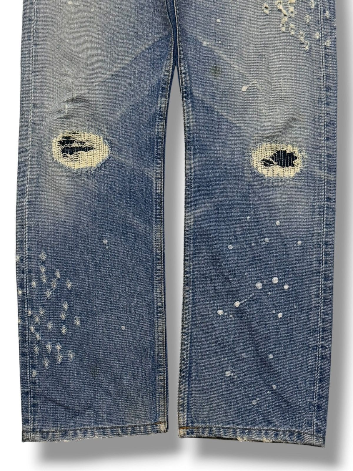 Levi's Vintage 90s Levi’s 501 USA Jeans | Regular Straight | W30 Size US 30 / EU 46 - 6 Thumbnail