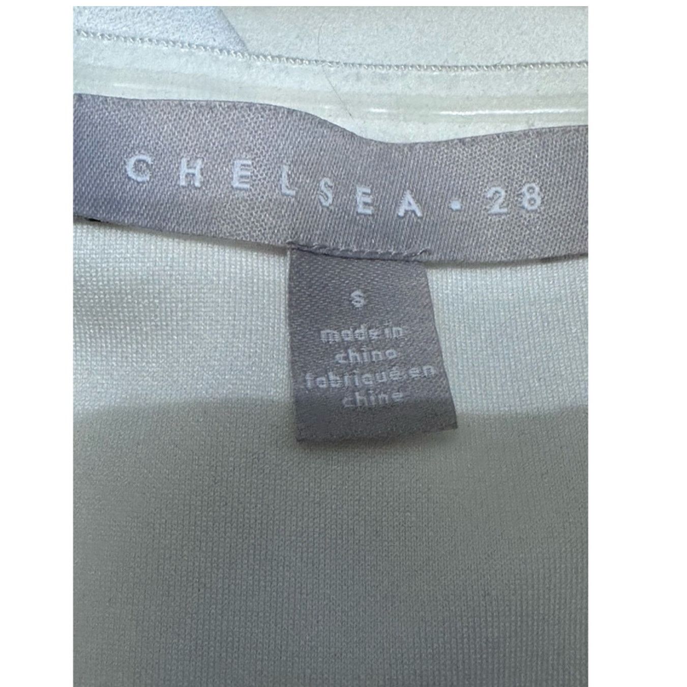 Other Chelsea 28 Off Shoulder Jumpsuit Flutter Sleeve White W US S Size 27" / US 4 / IT 40 - 8 Thumbnail