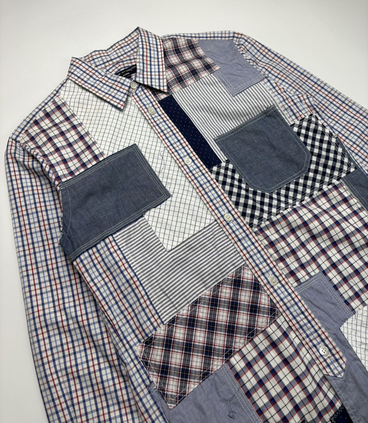 Junya Watanabe Junya Watanabe Homme Patchwork Longsleeves Size US XS / EU 42 / 0 - 2 Thumbnail