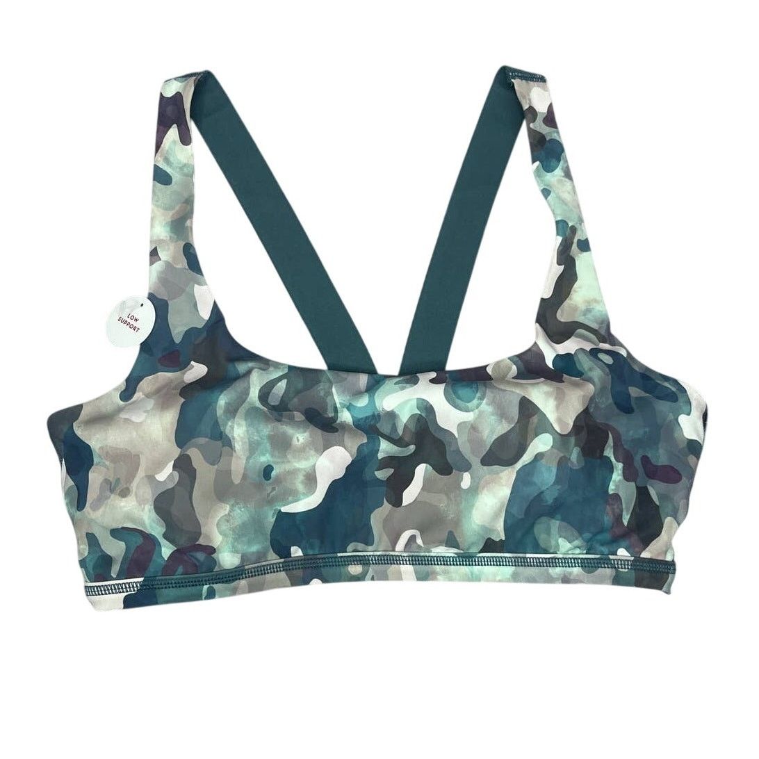Spanx Spanx Printed Low Impact Green Camo Sports Bra Women’s Sz S Size ONE SIZE - 1 Thumbnail