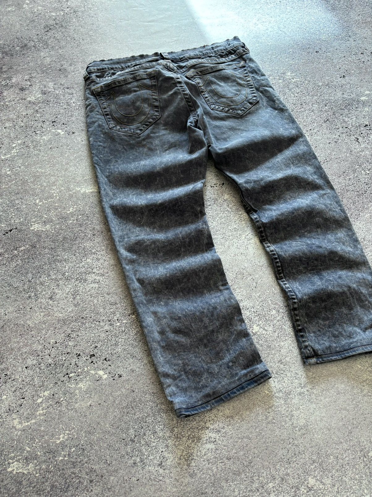Japanese Brand × True Religion × Vintage Vintage Y2K True Religion Jeans Chief Keef Style USA Washed Size US 36 / EU 52 - 3 Thumbnail