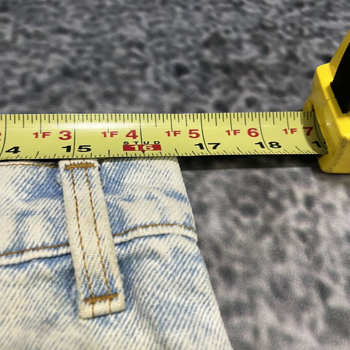 Levi's Vintage 90s Levi's Orange Tab Jeans Faded Light Blue Denim Size US 32 / EU 48 - 10 Thumbnail
