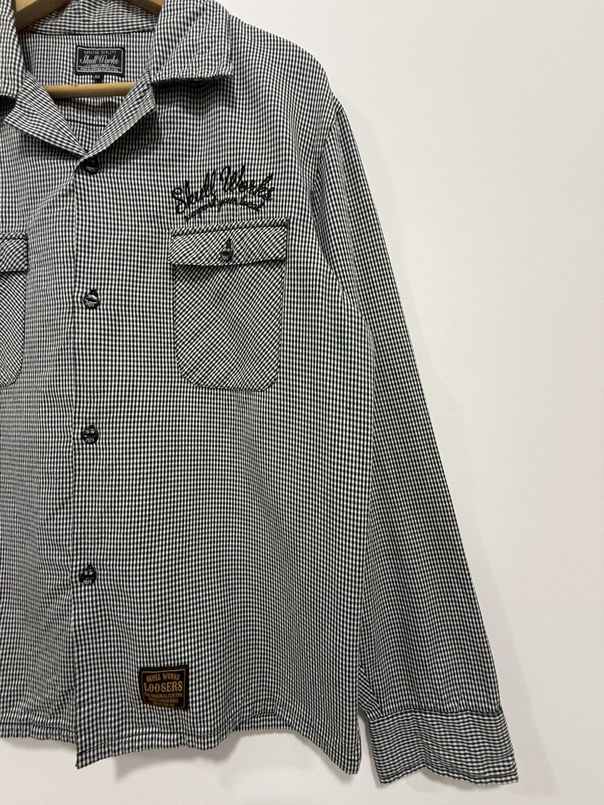 Japanese Brand × Other Skull Works embroide button up shirt Size US XL / EU 56 / 4 - 3 Thumbnail