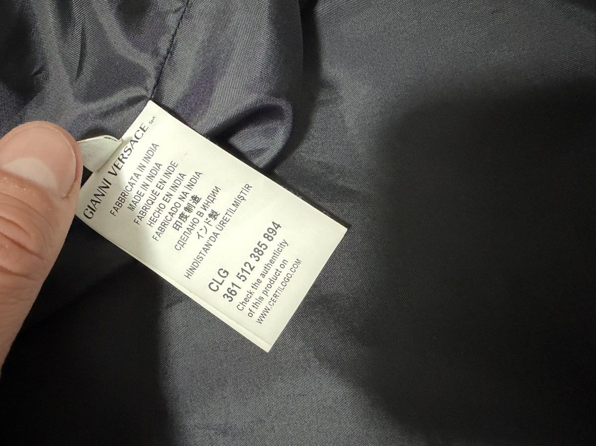 Versace Versace Biker Bomber Leather Jacket Gianni Versace Size US L / EU 52-54 / 3 - 19 Thumbnail
