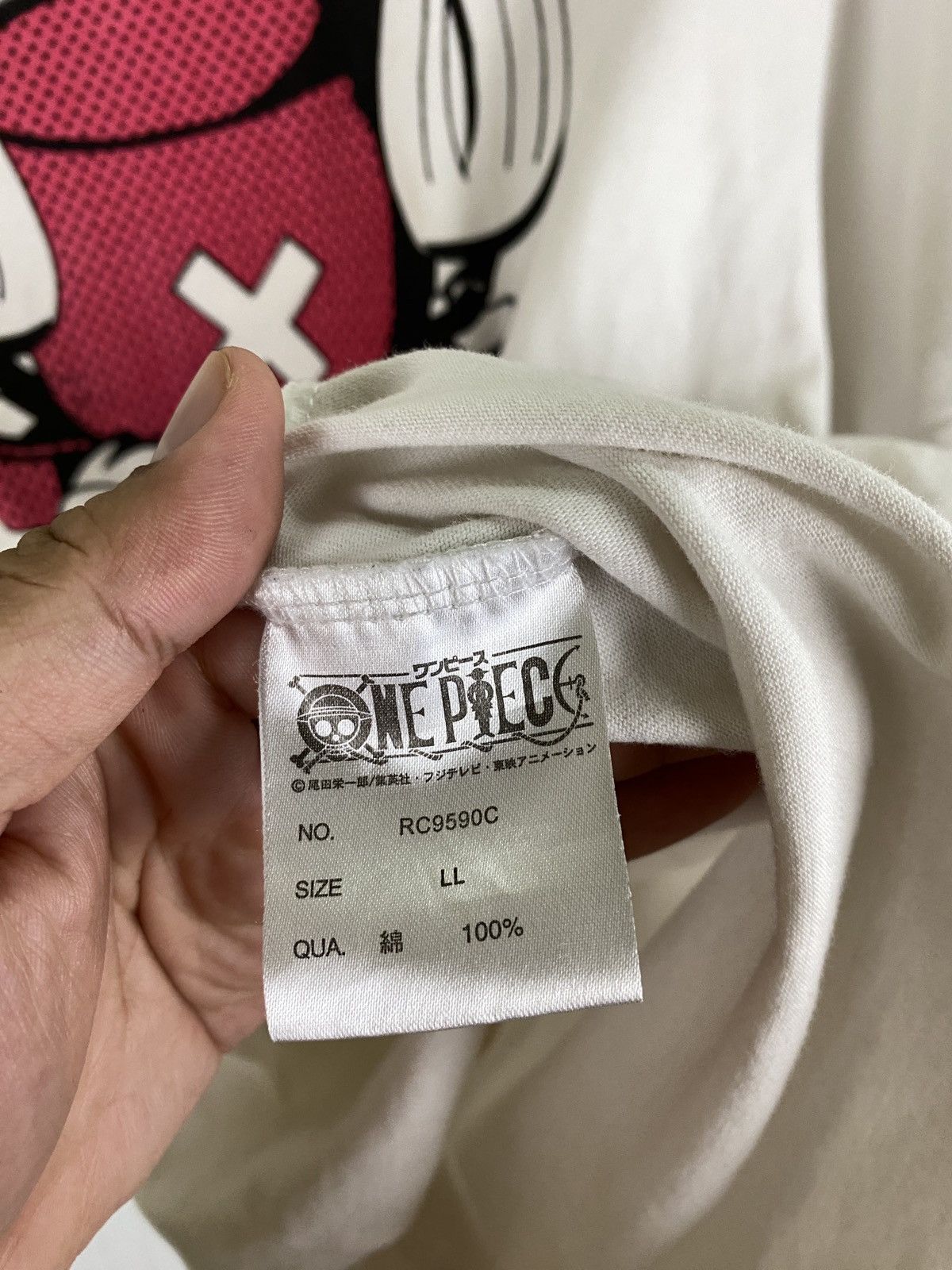 Anime × Vintage Vintage One Piece "TONY CHOPPER" Size US L / EU 52-54 / 3 - 5 Thumbnail