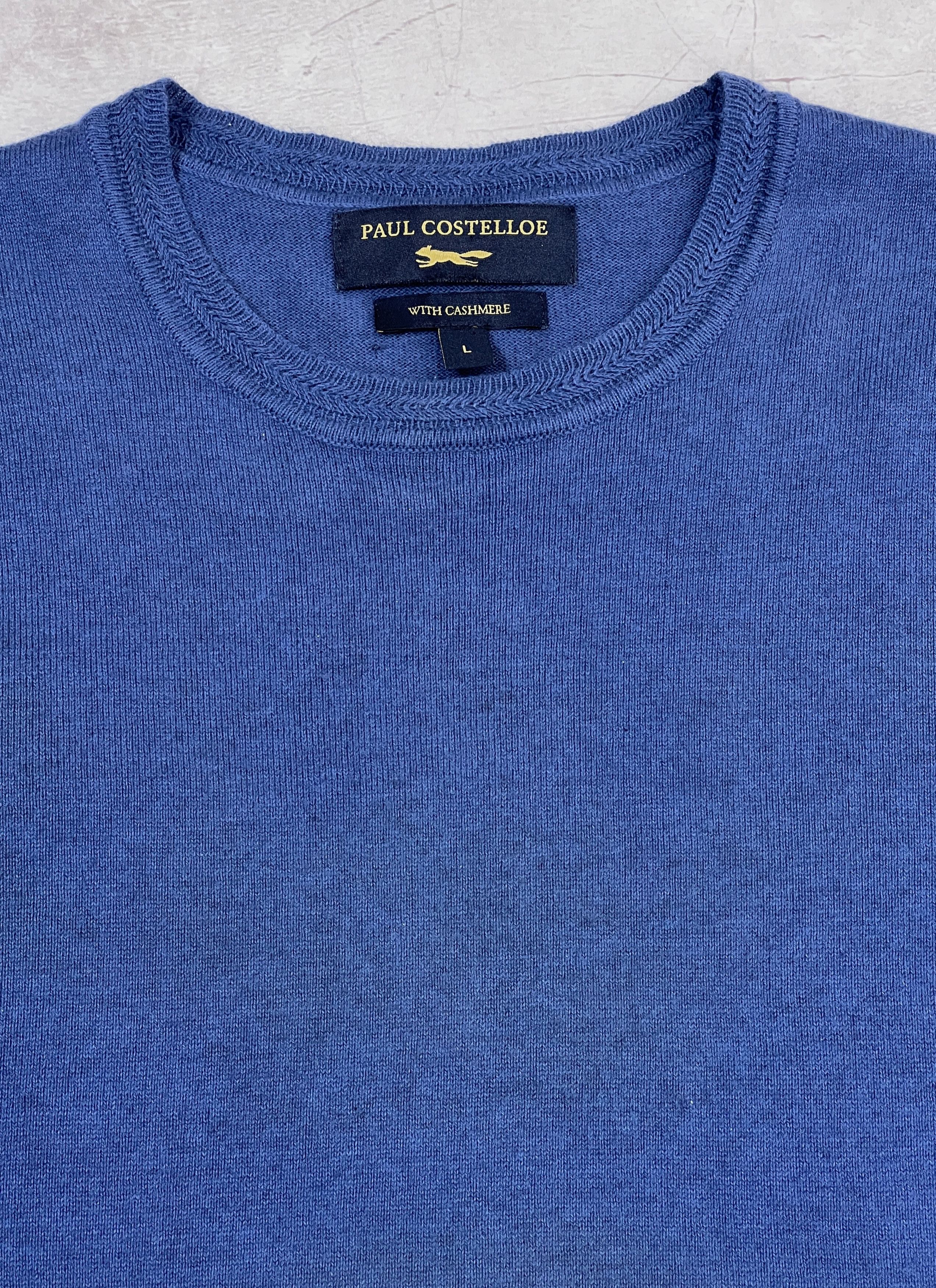 Other Paul Costelloe Sweater Jumper Cotton & Cashmere Size US M / EU 48-50 / 2 - 3 Thumbnail