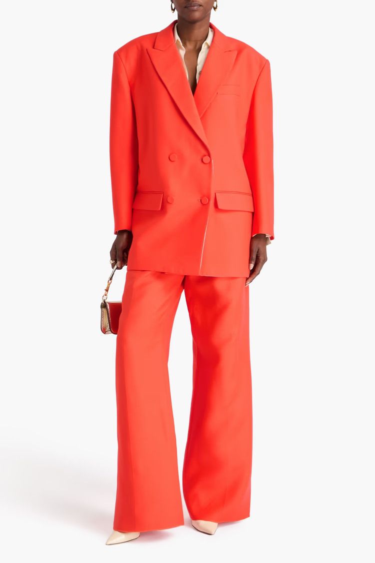 Valentino o1y0226 Blazer in Orange Size M / US 6-8 / IT 42-44 - 2 Thumbnail