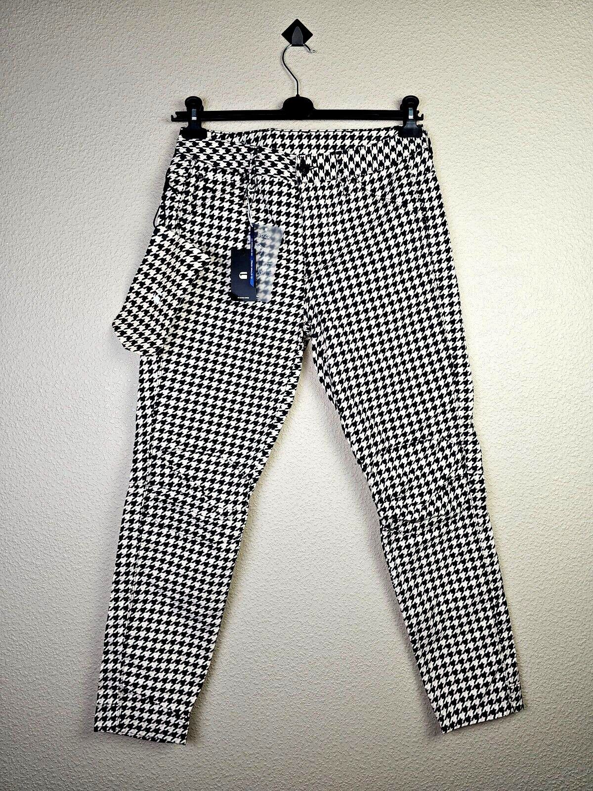 G-Star × Pharrell G-Star x Pharrell Elwood X52 Houndstooth 3D Jeans W28 Size 28" / US 6 / IT 42 - 1 Thumbnail