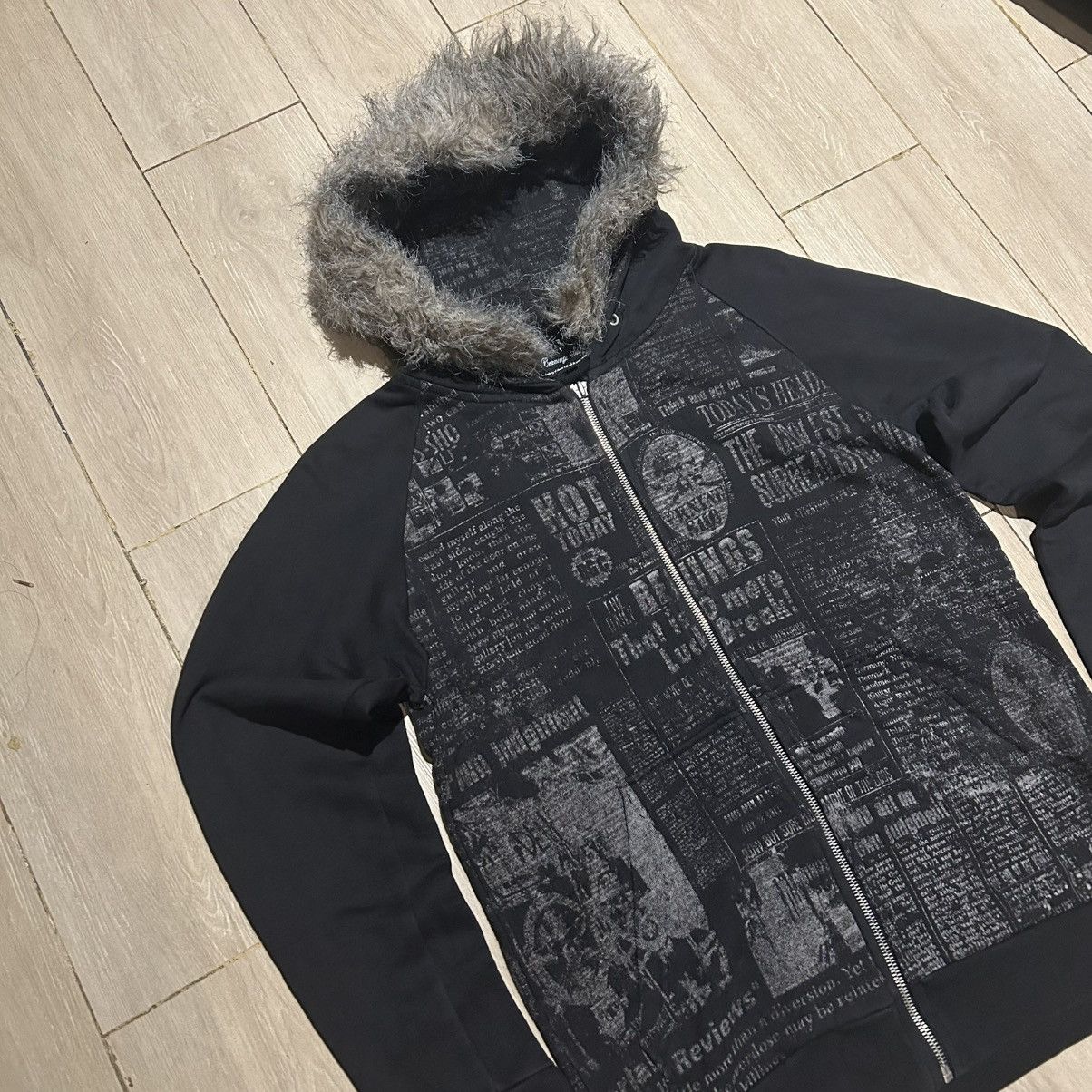 BERNINGS SHO Vintage Rare Bernings Sho Fur Hoodie Size US M / EU 48-50 / 2 - 4 Thumbnail