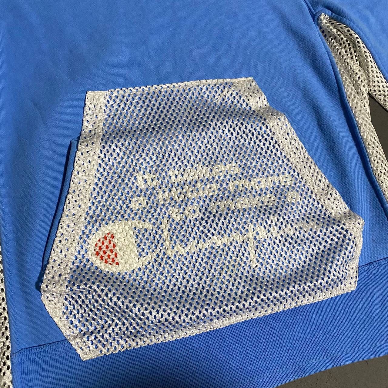 Champion Champion Blue Mesh-Lined Hoodie Size US S / EU 44-46 / 1 - 3 Thumbnail
